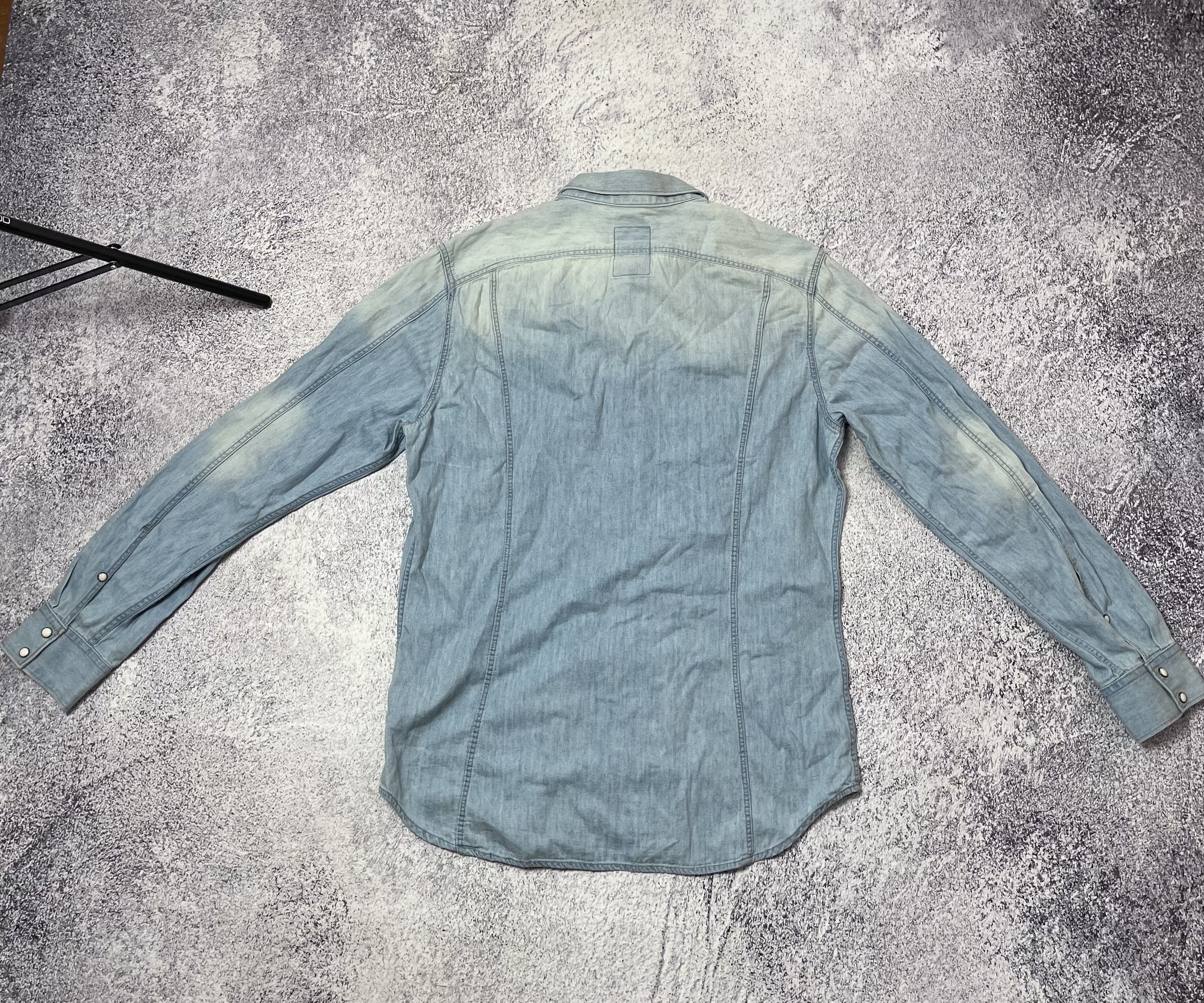 G-Star Mens vintage zip shirt G-Star Raw size Xl Size US XL / EU 56 / 4 - 16 Thumbnail