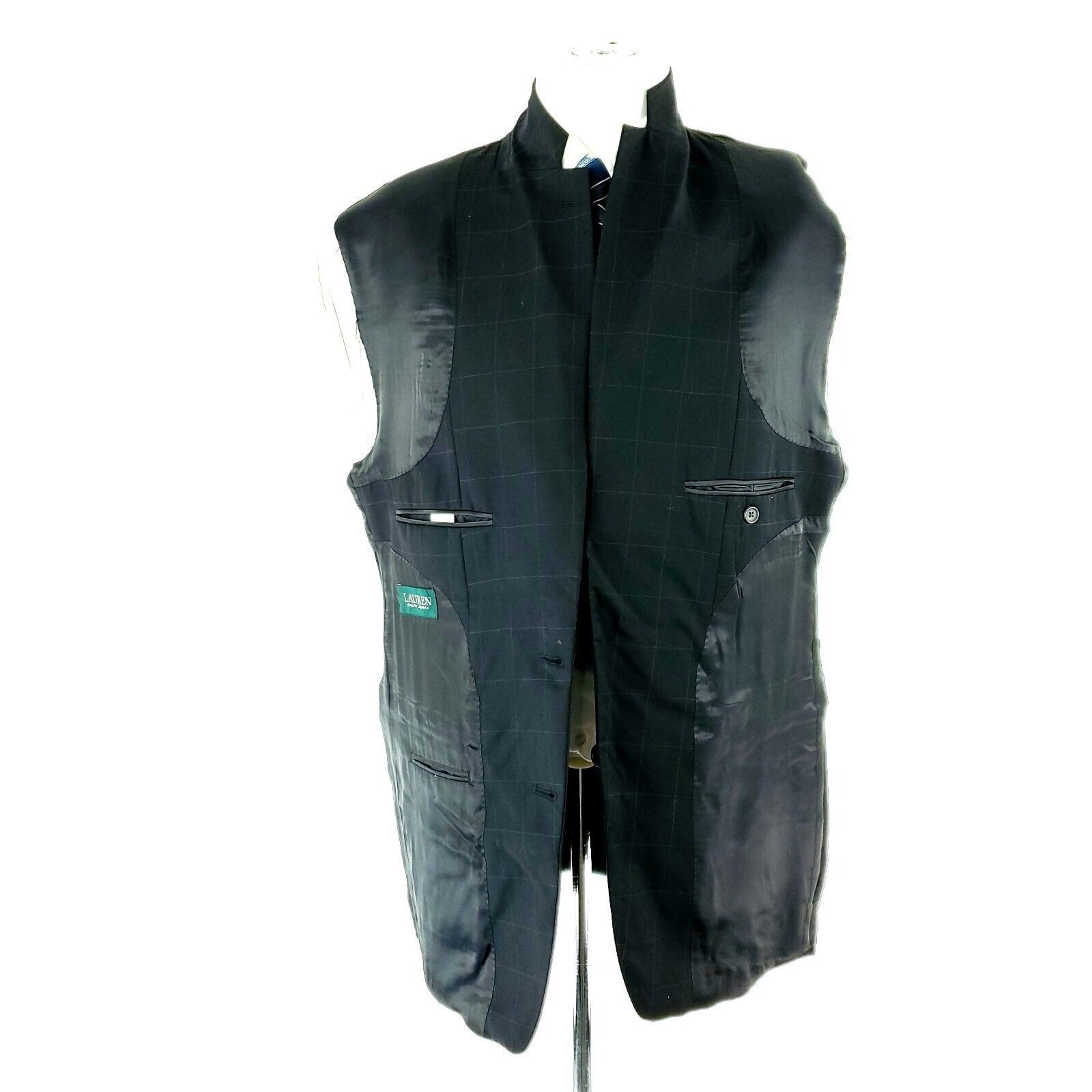 Lauren Ralph Lauren Lauren Ralph Lauren Wool 2 Button Blazer 42L or Slim Fit 44L Size 42L - 9 Thumbnail
