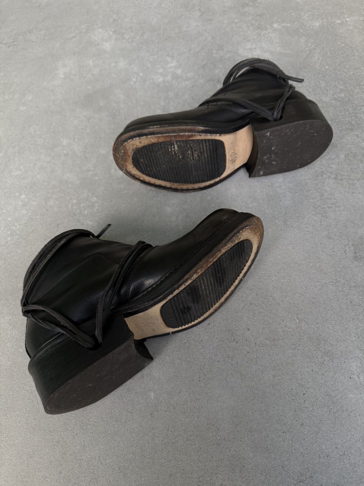 Dirk Bikkembergs Dirk Bikkembergs 90’s lace-through leather boots Size US 8 / IT 38 - 4 Thumbnail