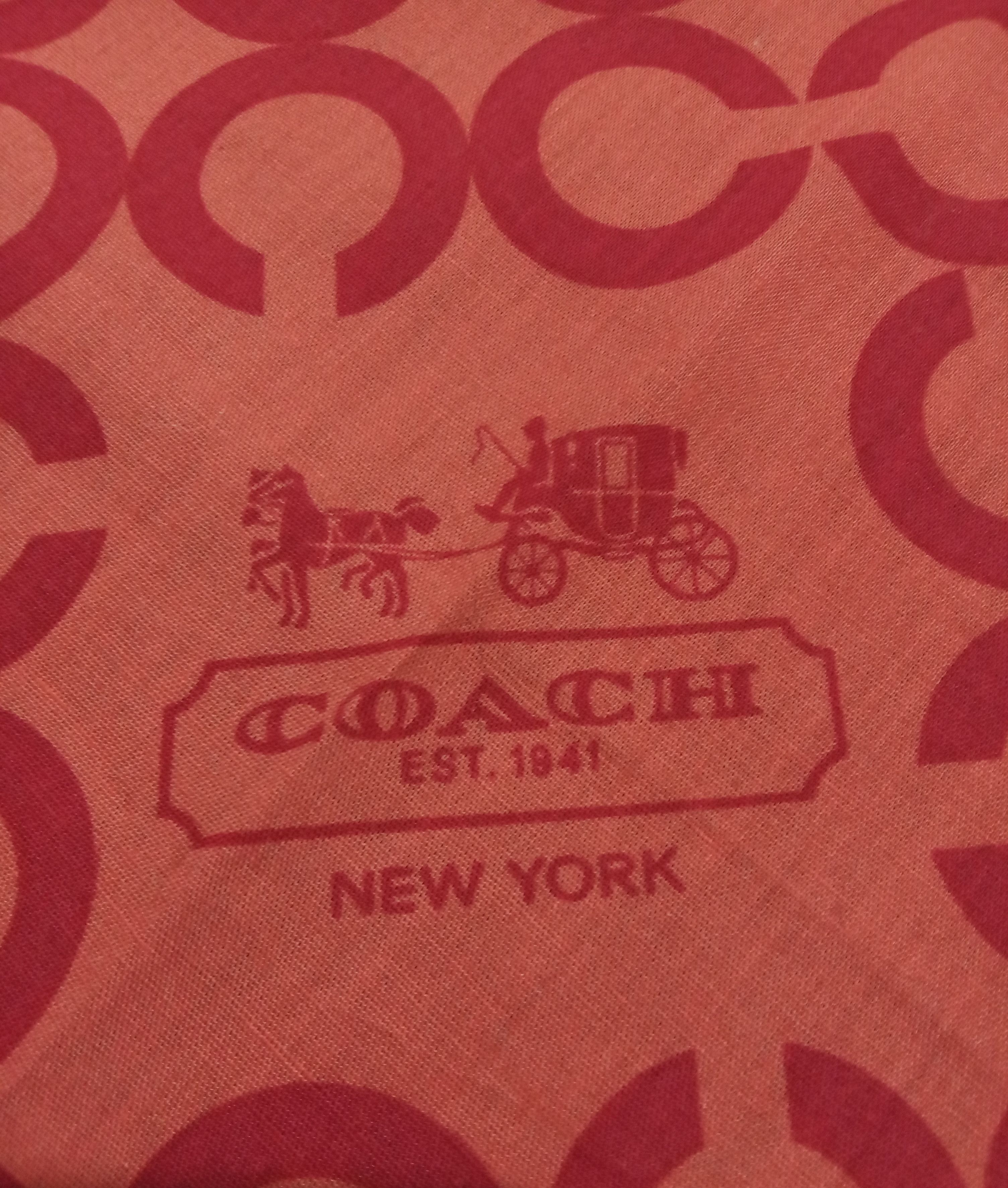 Coach Vintage Coach Handkerchief Neckerchief Bandana H029F Size ONE SIZE - 3 Thumbnail