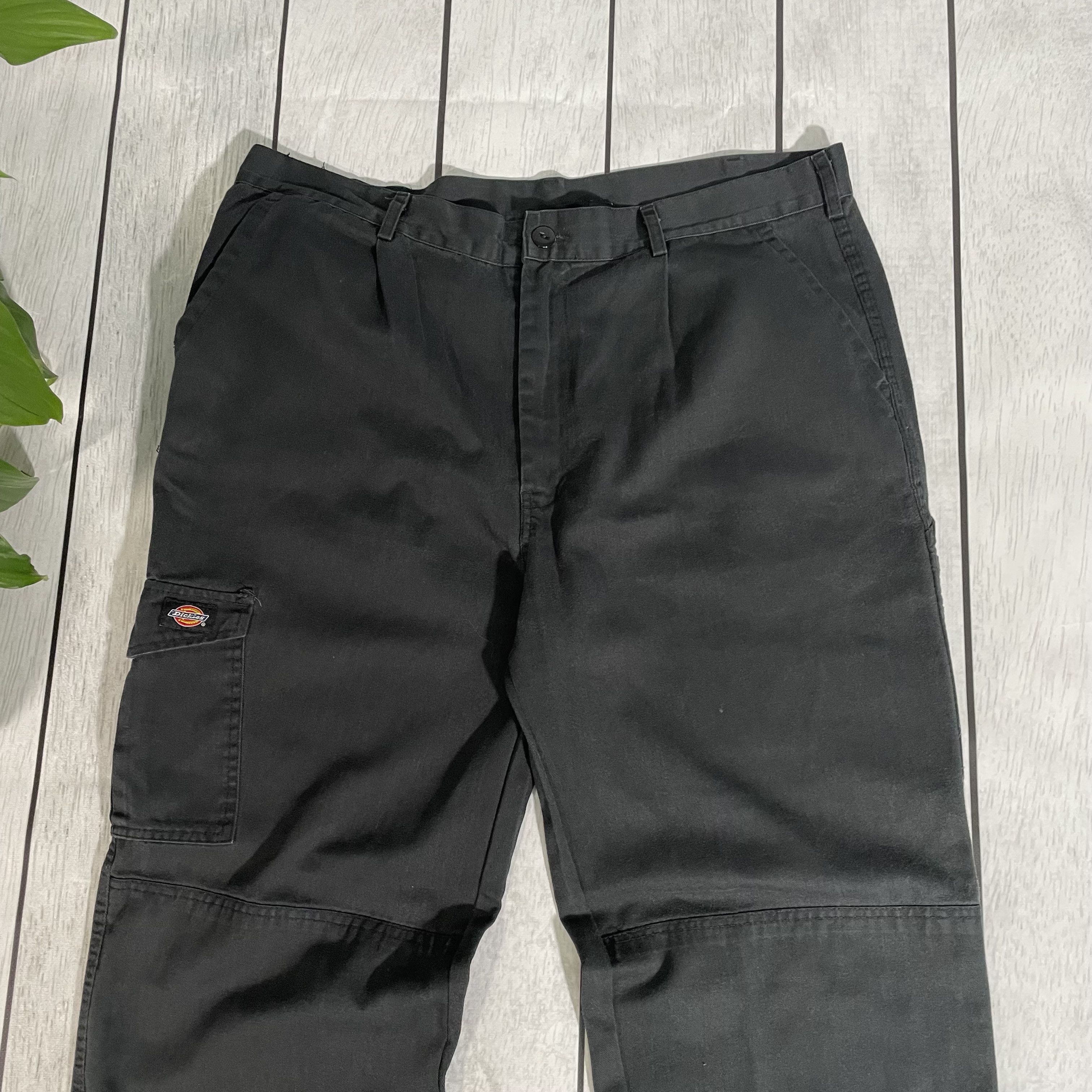 Dickies Dickies Work Pants – Black Canvas | W38 L32 y2k streetwear Size US 38 / EU 54 - 3 Thumbnail