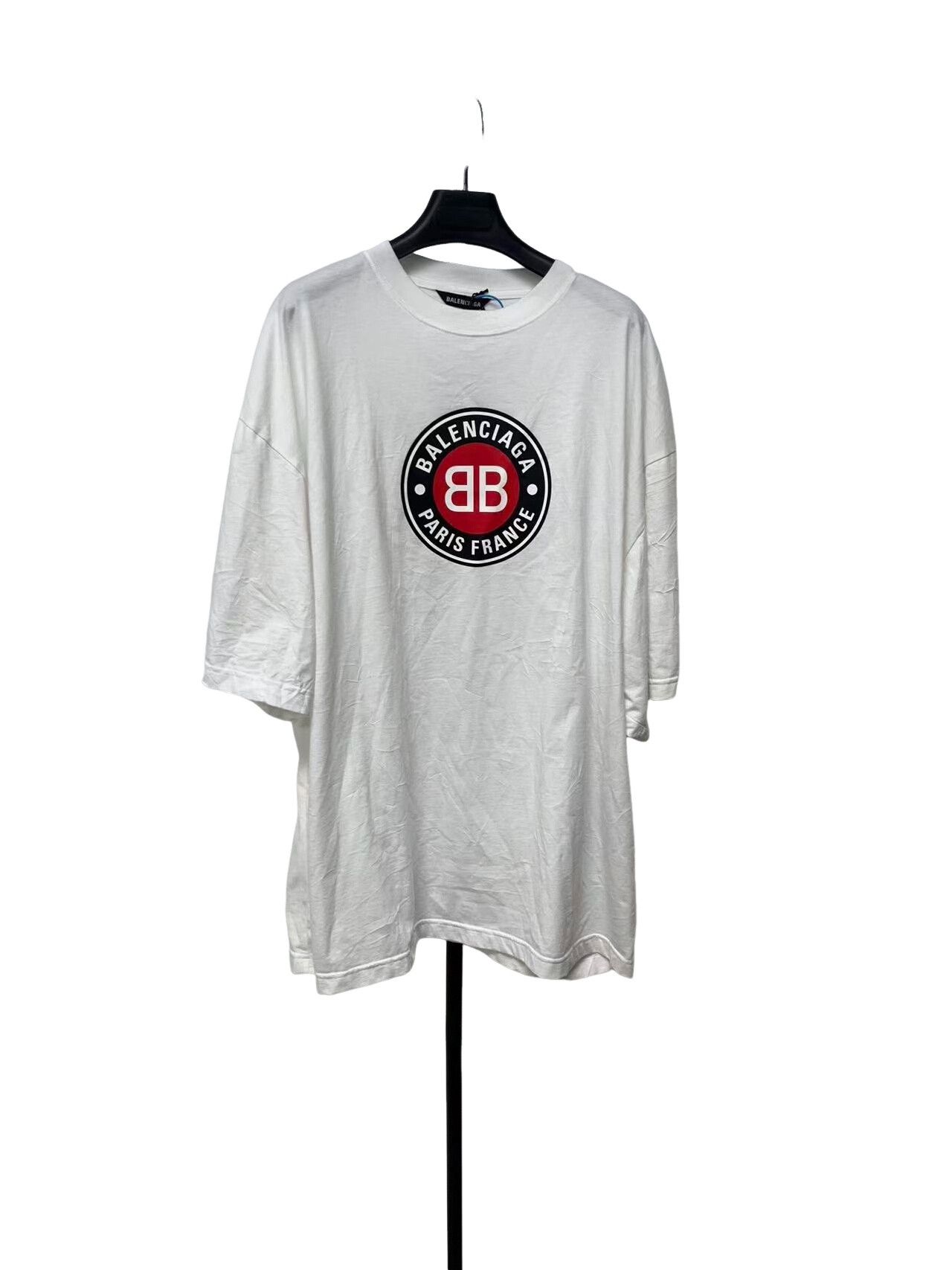 Balenciaga Balenciaga Double B Logo Printed T-Shirt Size M Size US M / EU 48-50 / 2 - 1 Thumbnail