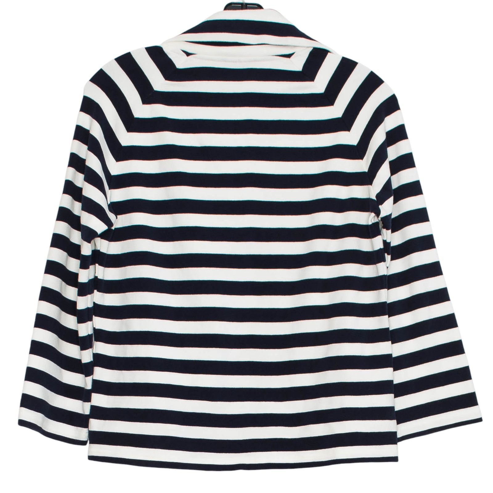 Nautica Nautica Top 3/4 Sleeve Nautical Preppy Stretch Stripe Large Size L / US 10 / IT 46 - 2 Thumbnail