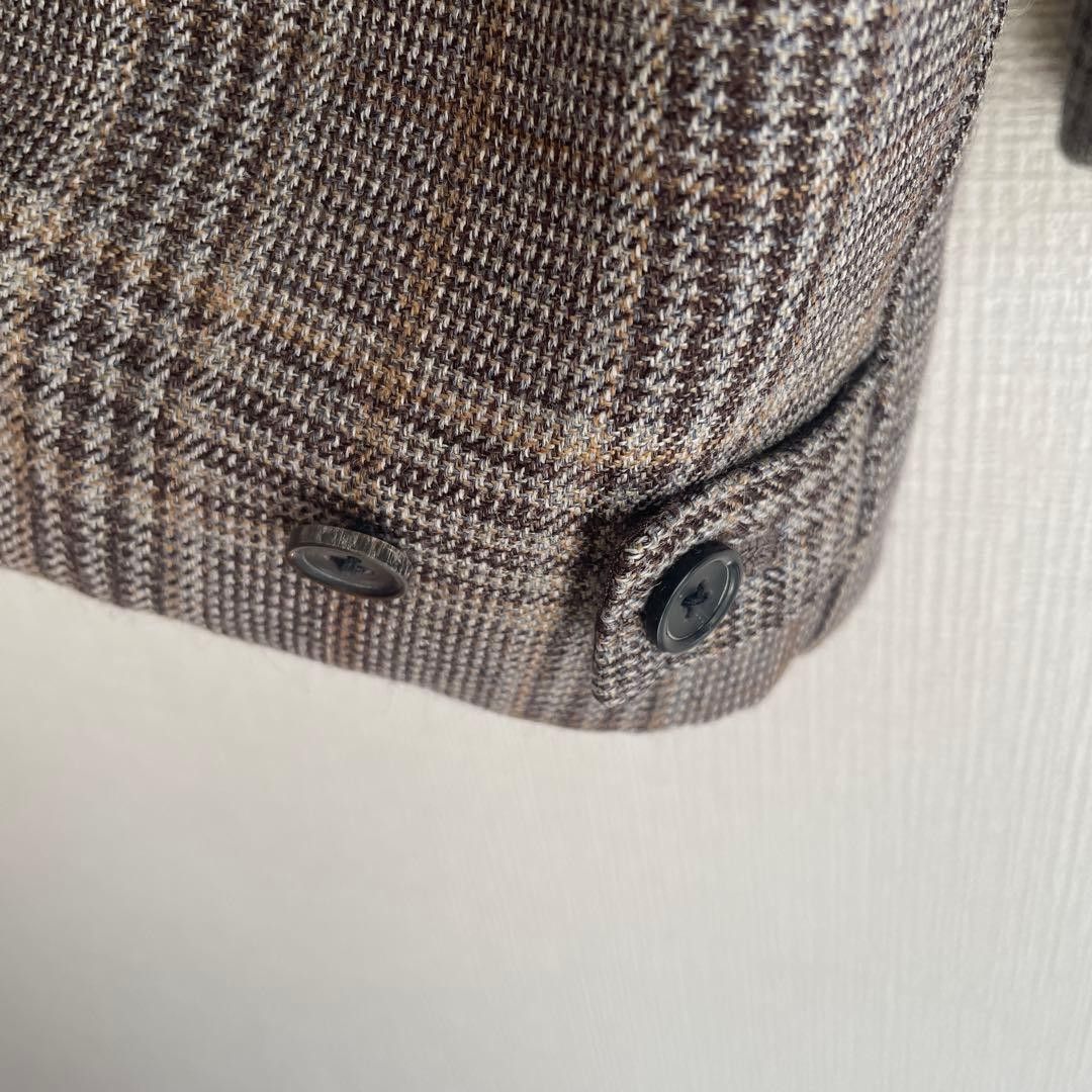 Auralee AURALEE DOUBLE-SIDED CHECK ZIP BLOUSON JACKET Gray 3 Size US S / EU 44-46 / 1 - 7 Thumbnail