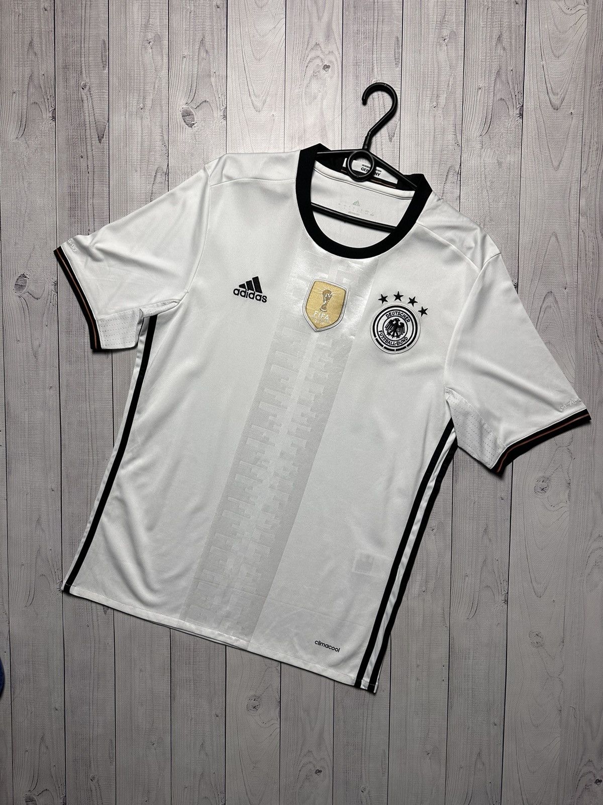 Vintage Germany soccer jersey Deutschland size L