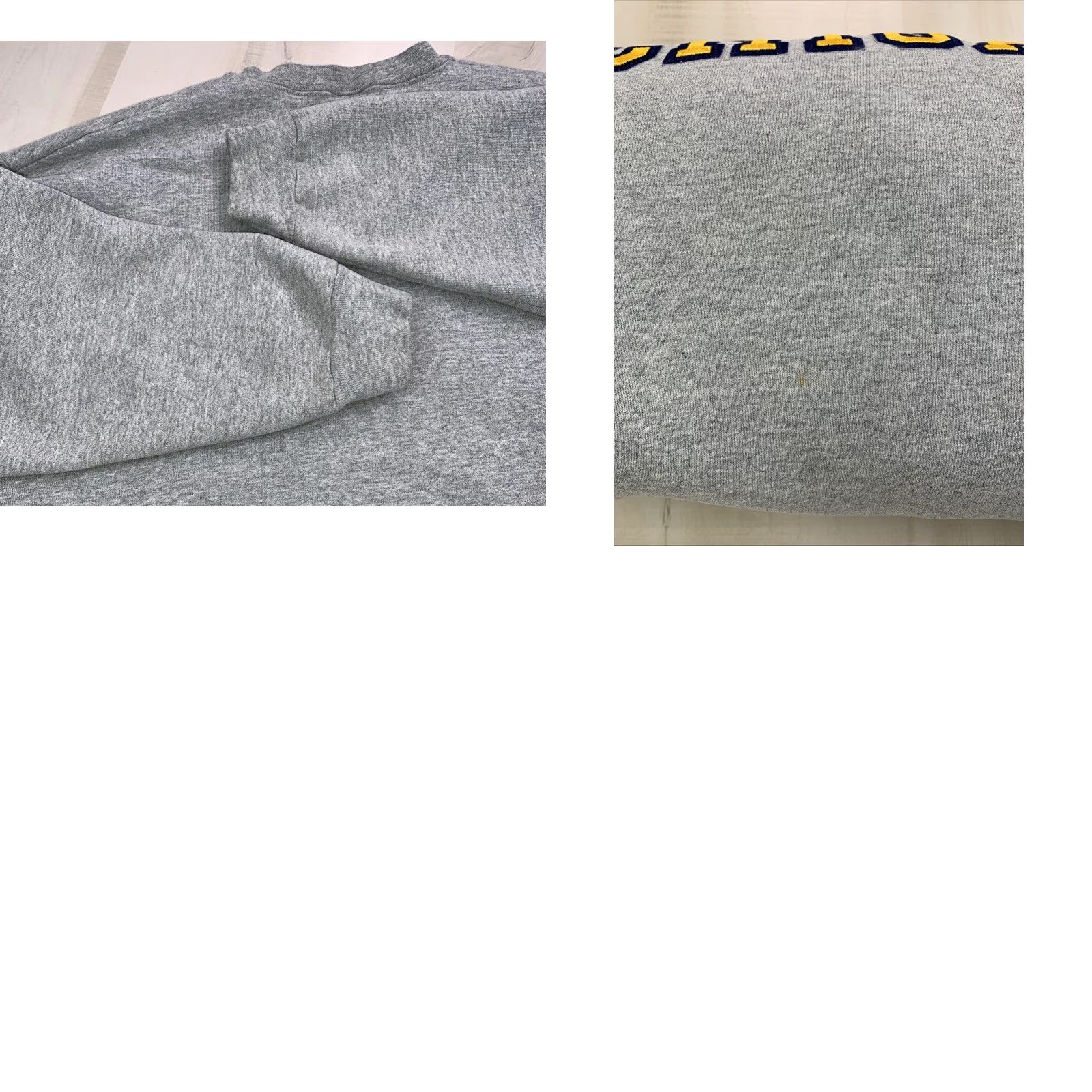 Fruit Of The Loom VINTAGE Y2K Michigan Embroidered Crew Neck Sweater Adult Large-12978 Size US L / EU 52-54 / 3 - 8 Thumbnail