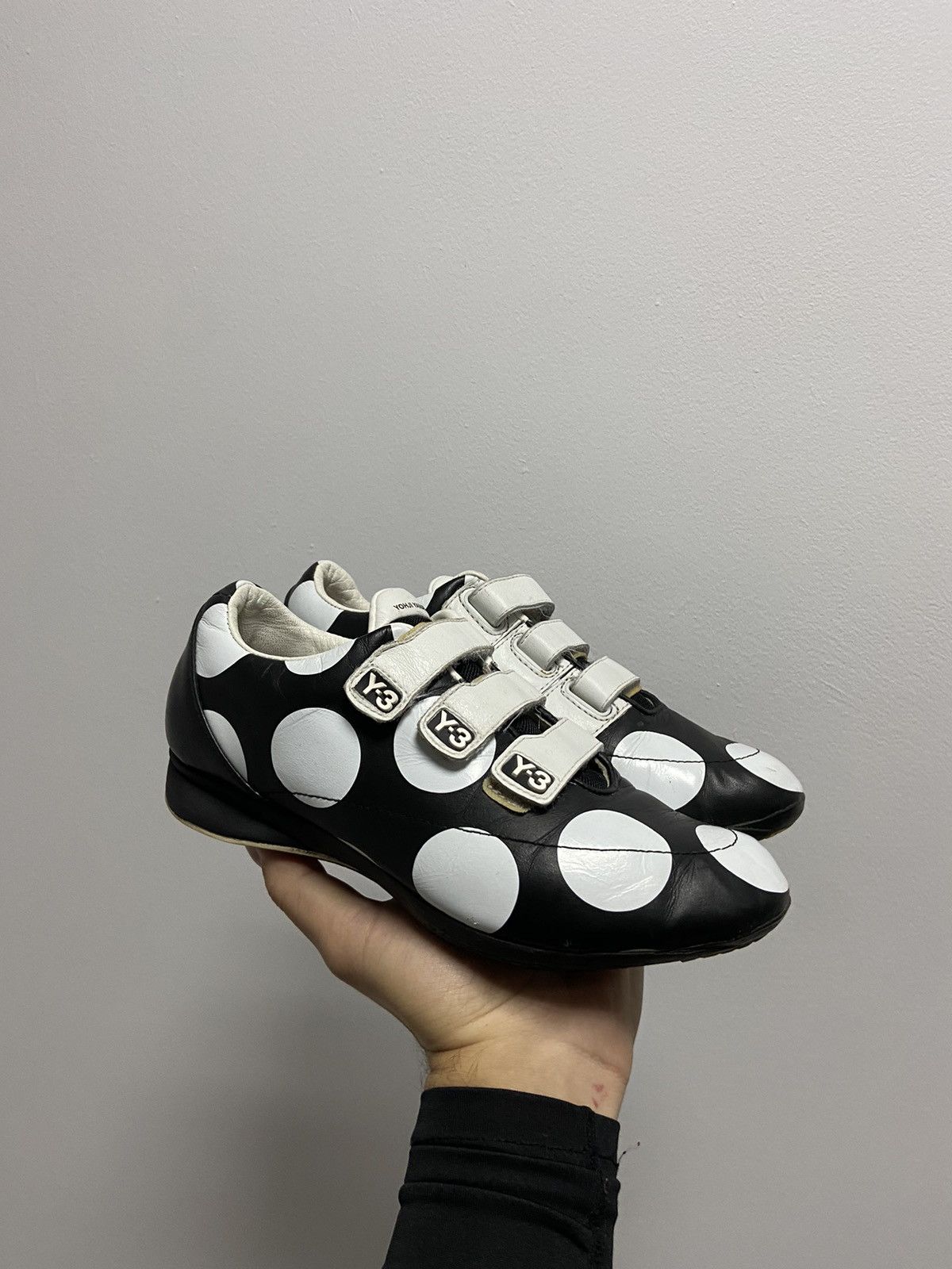 Vintage  Y-3  Yohji Yamamoto Yohji Yamamoto Y-3 Vintage Sneakers Polka Dot  Archive Racing | Grailed