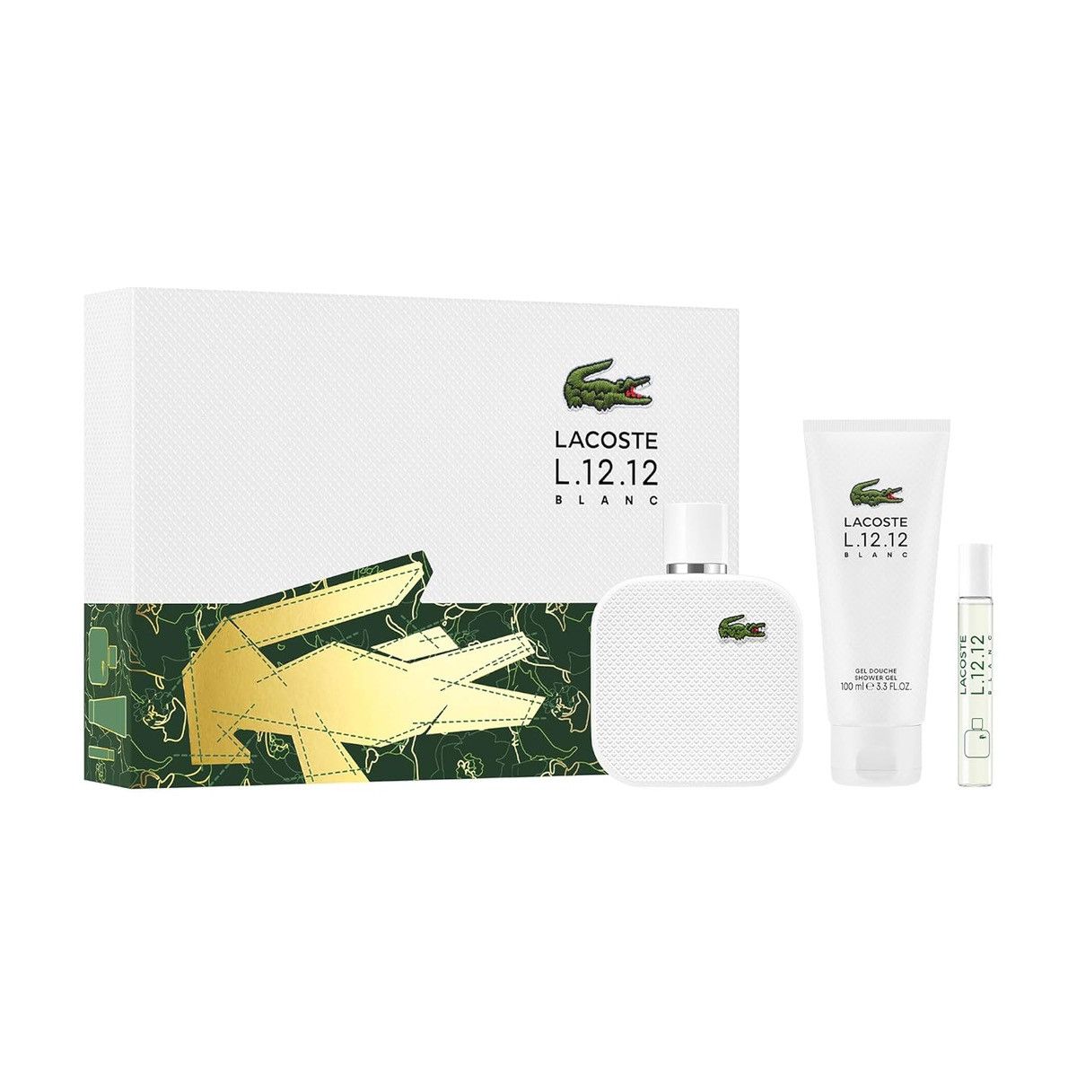 Lacoste Lacoste L.12.12 Blanc EDT Set Size ONE SIZE - 1 Thumbnail