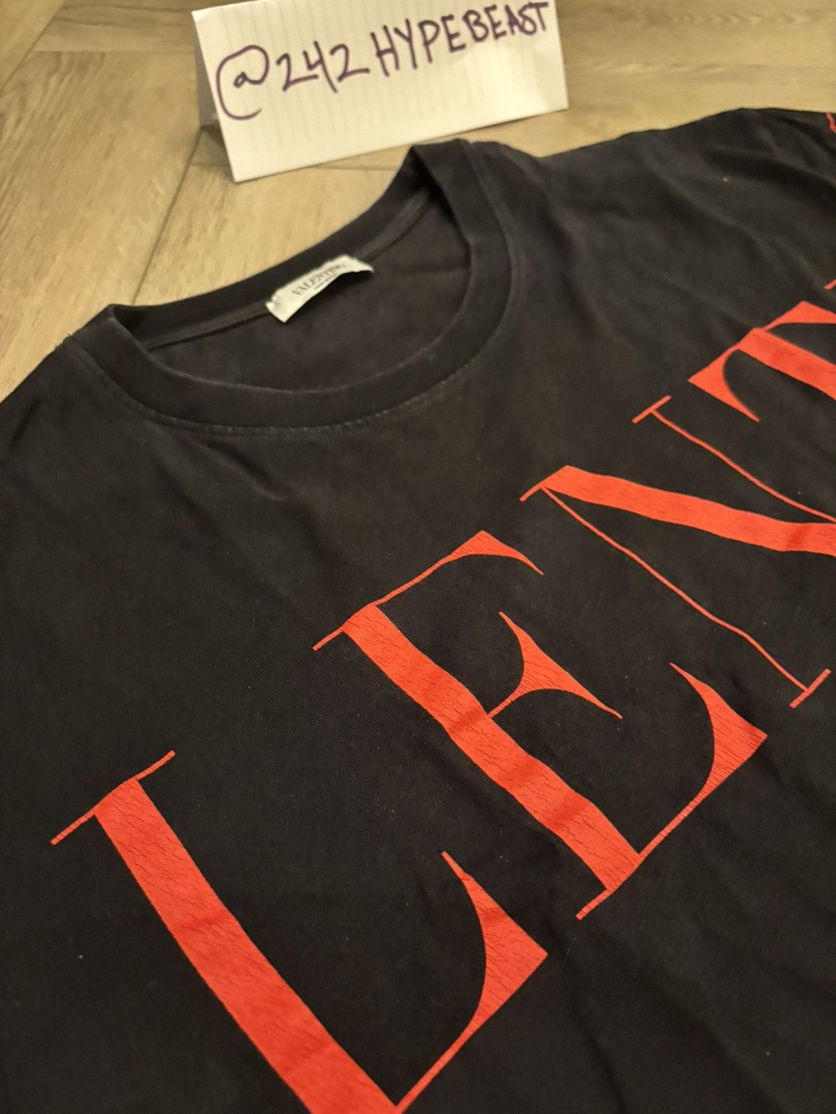 Valentino Valentino Logo Printed Crewneck T-Shirt Size US XXL / EU 58 / 5 - 3 Thumbnail