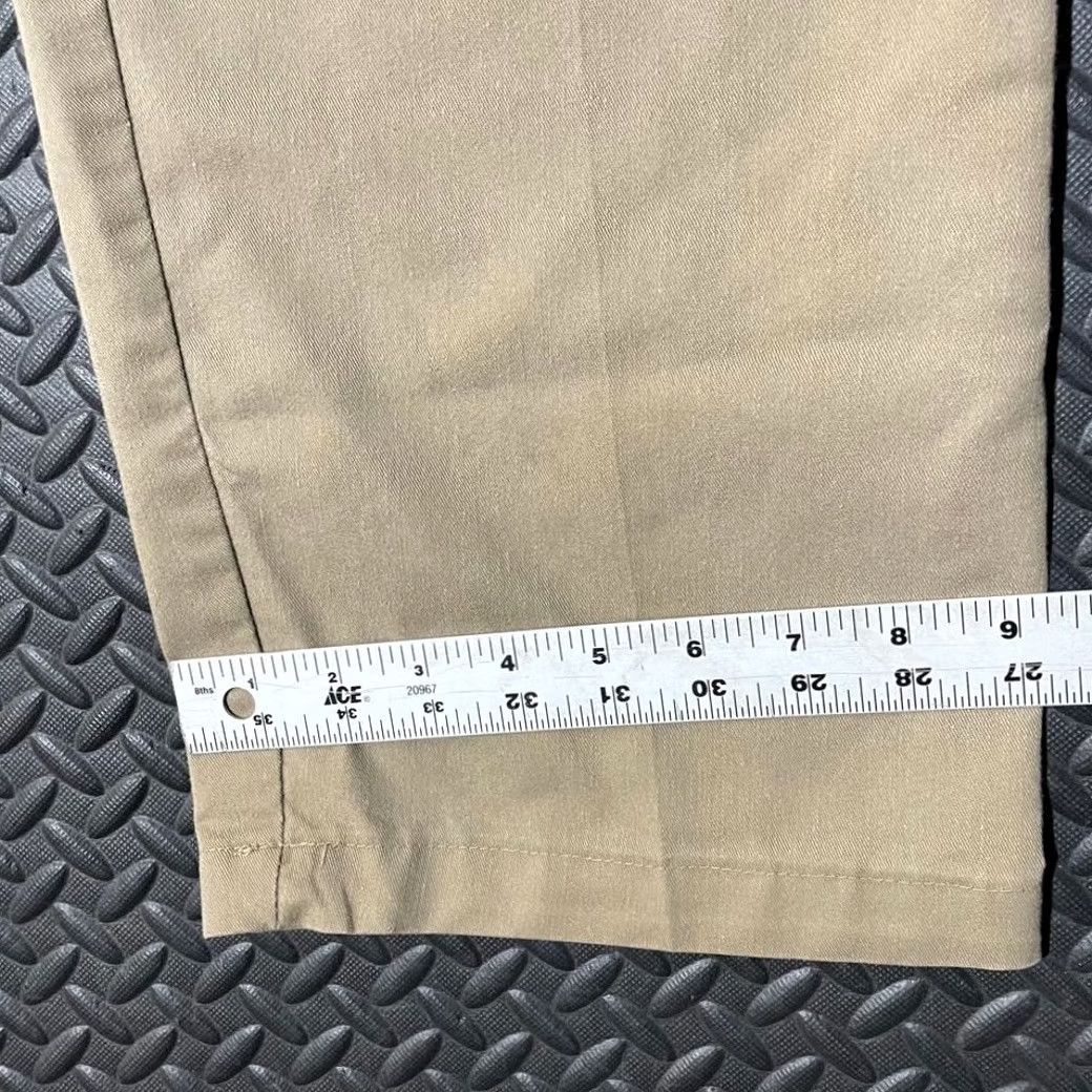 Lee Lee Total Freedom Straight Fit Chino Pants Brown 34 Men’s 32in Inseam Regular Size Brown Khaki Casual Wear Size US 34 / EU 50 - 7 Thumbnail
