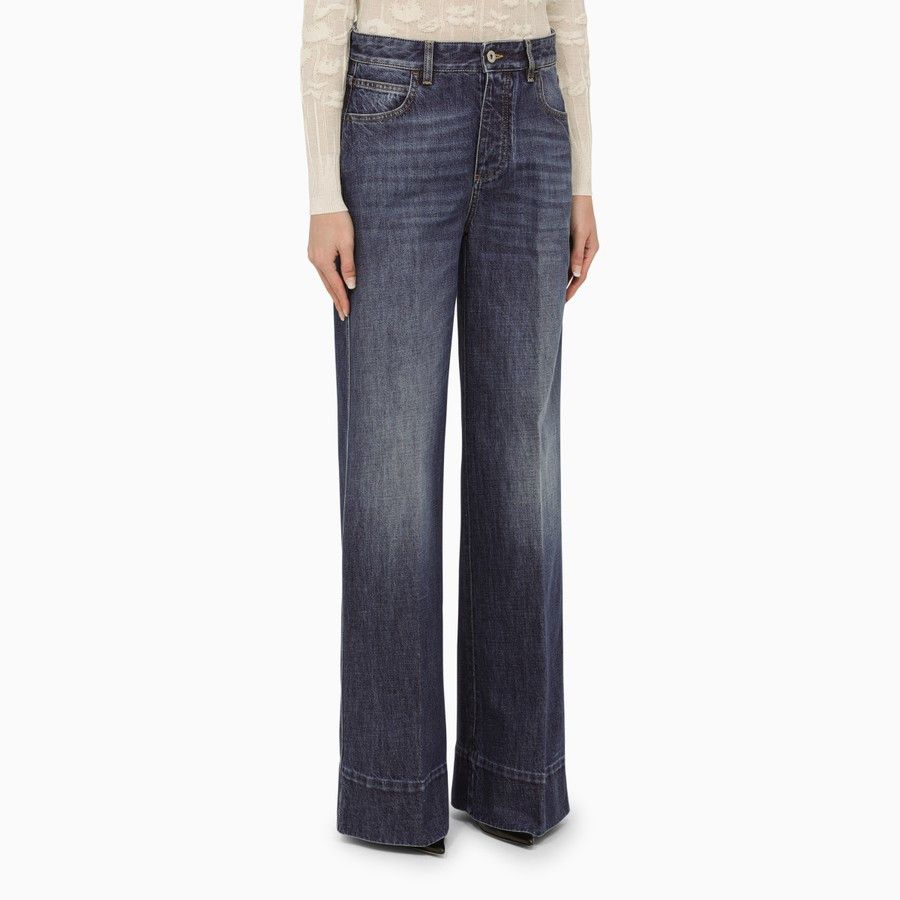 Bottega Veneta o1d2blof0824 Denim Jeans in Blue Size 27" / US 4 / IT 40 - 3 Thumbnail