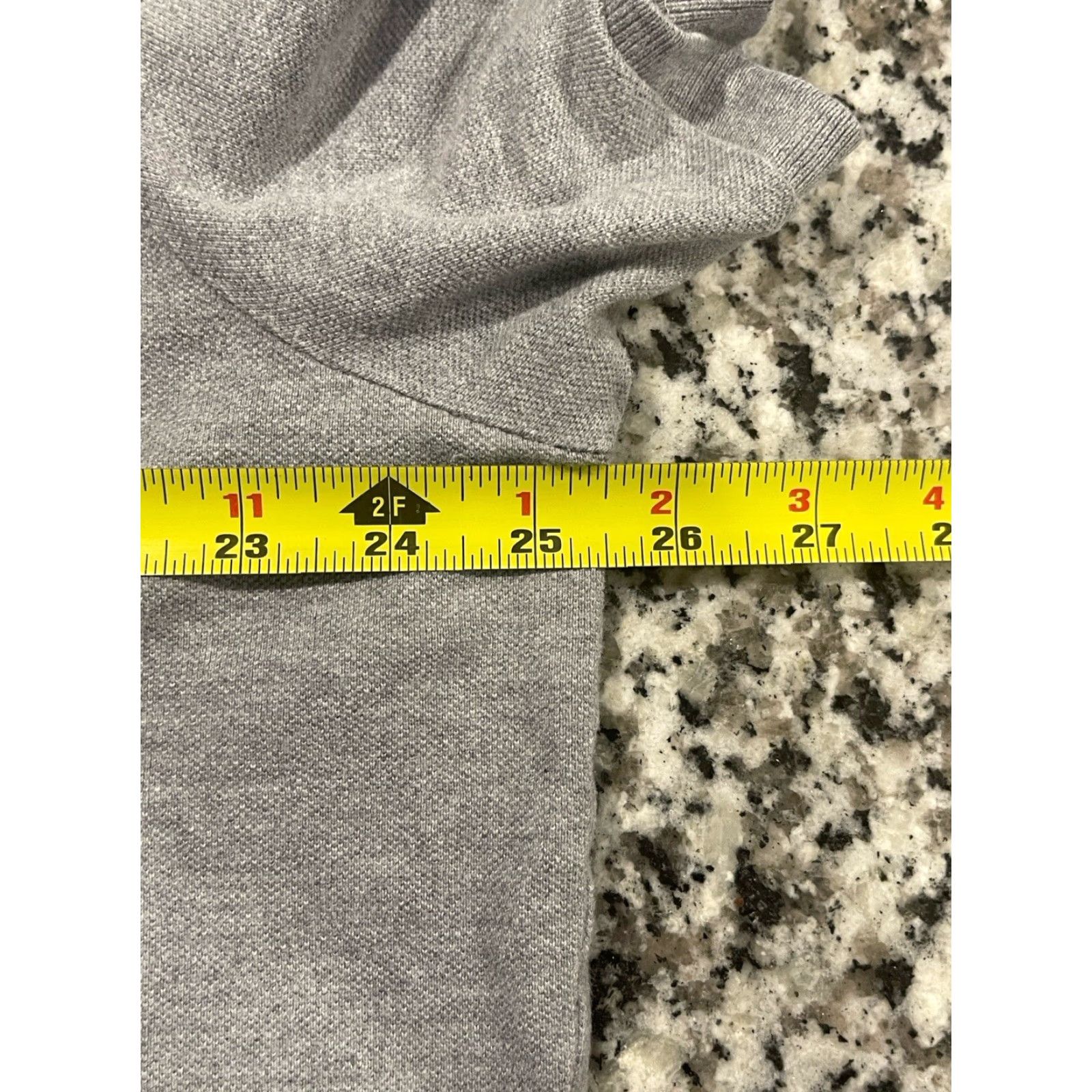 Polo Ralph Lauren Polo Ralph Lauren Shirt 2XL Adults Colorblock Short Sleeve Pullover Logo Shield Gray/Blue Classic Fit Mens Size US XXL / EU 58 / 5 - 2 Thumbnail