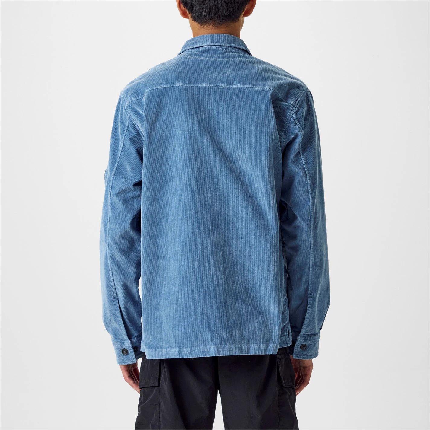 C.P. Company o1g2r1mq0426 Corduroy Shirt in Blue Size US XS / EU 42 / 0 - 4 Thumbnail