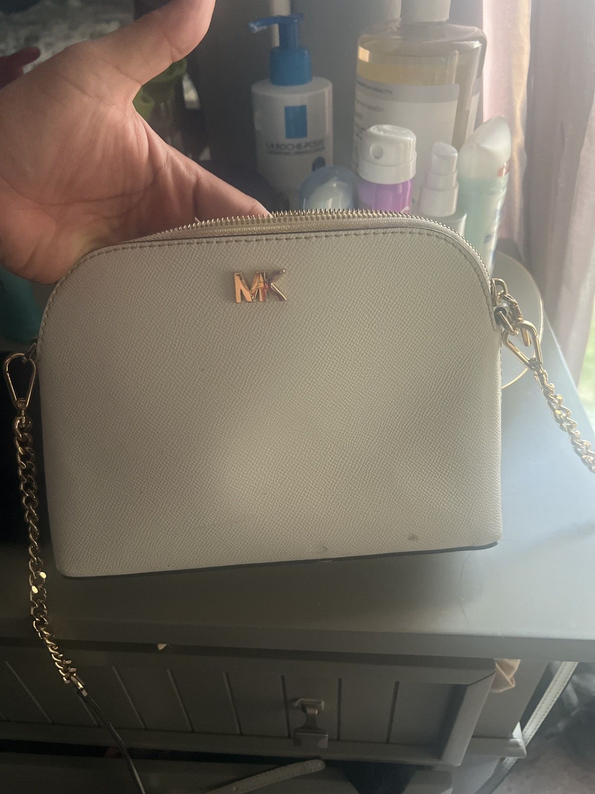 Michael Kors MK White Crossbody Size ONE SIZE - 2 Thumbnail