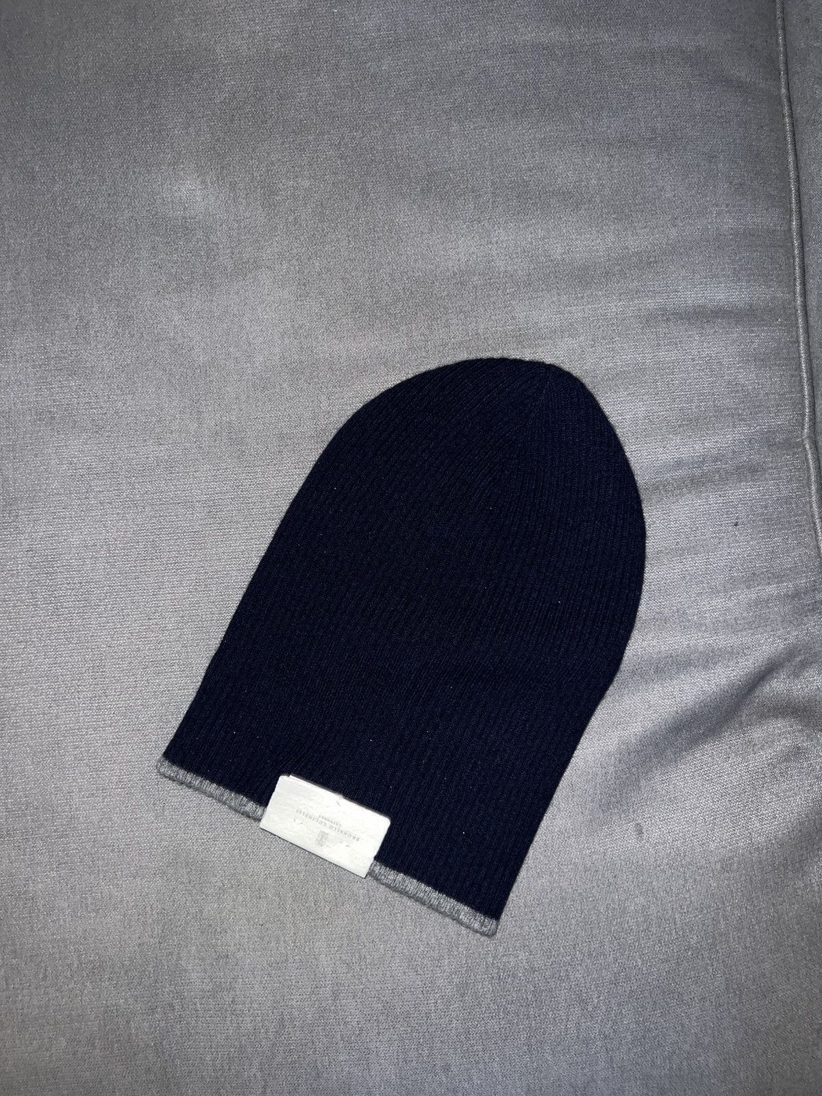 Brunello Cucinelli Brunello Cucinelli rib-knit cashmere beanie Size ONE SIZE - 1 Thumbnail