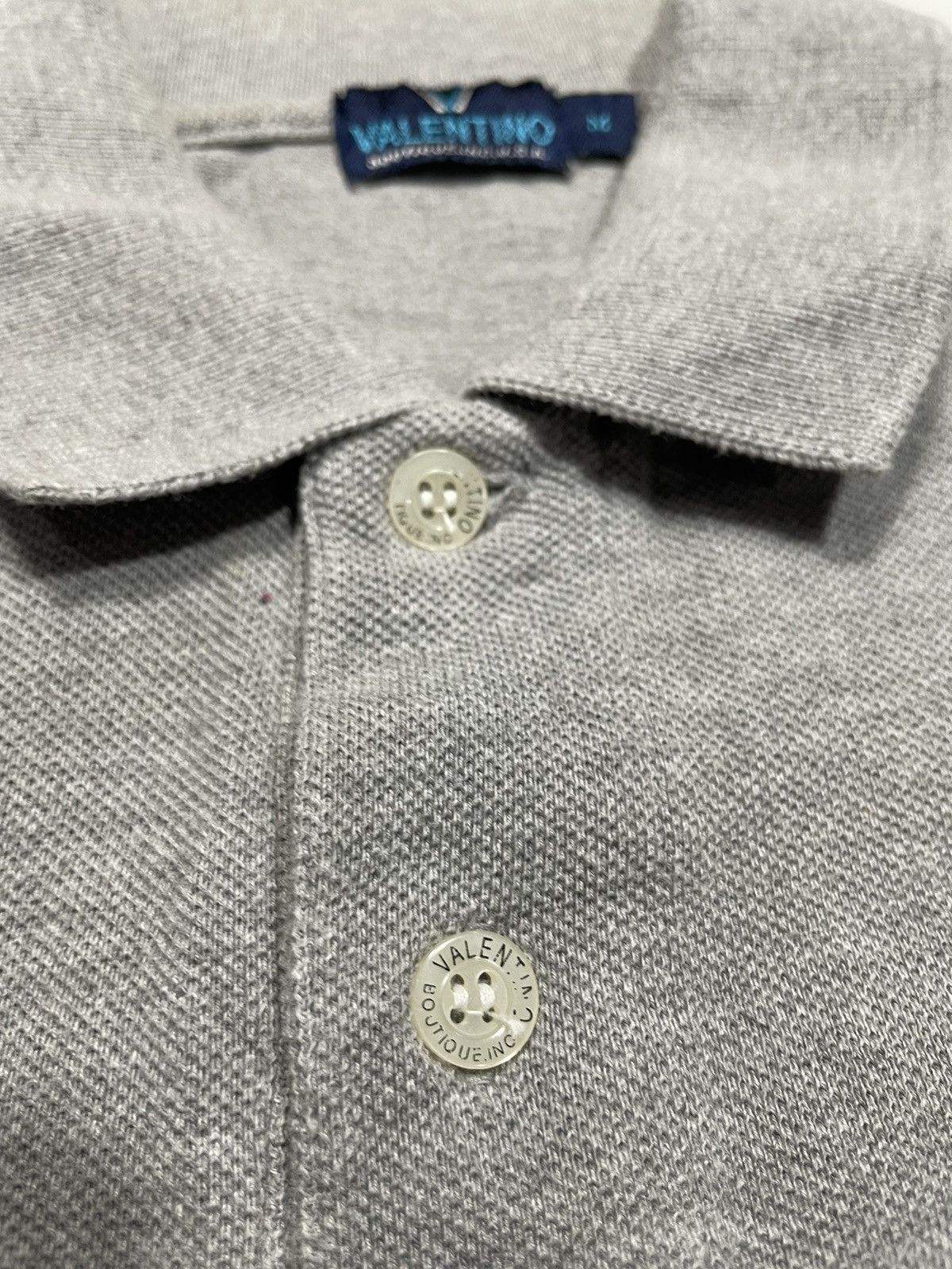 Designer × Valentino × Vintage Vintage Valentino Boutique polo Shirt embroidery V Size US M / EU 48-50 / 2 - 9 Thumbnail