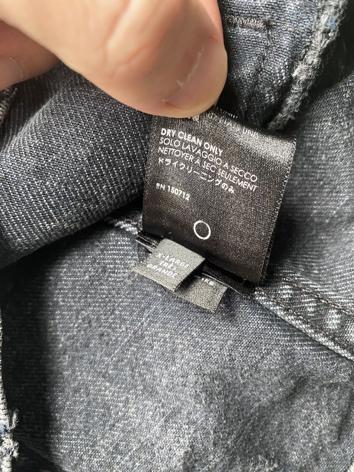 Amiri AMIRI 18AW Starry Night Moon Wolf Destroyed Denim Jacket Size US XL / EU 56 / 4 - 7 Thumbnail