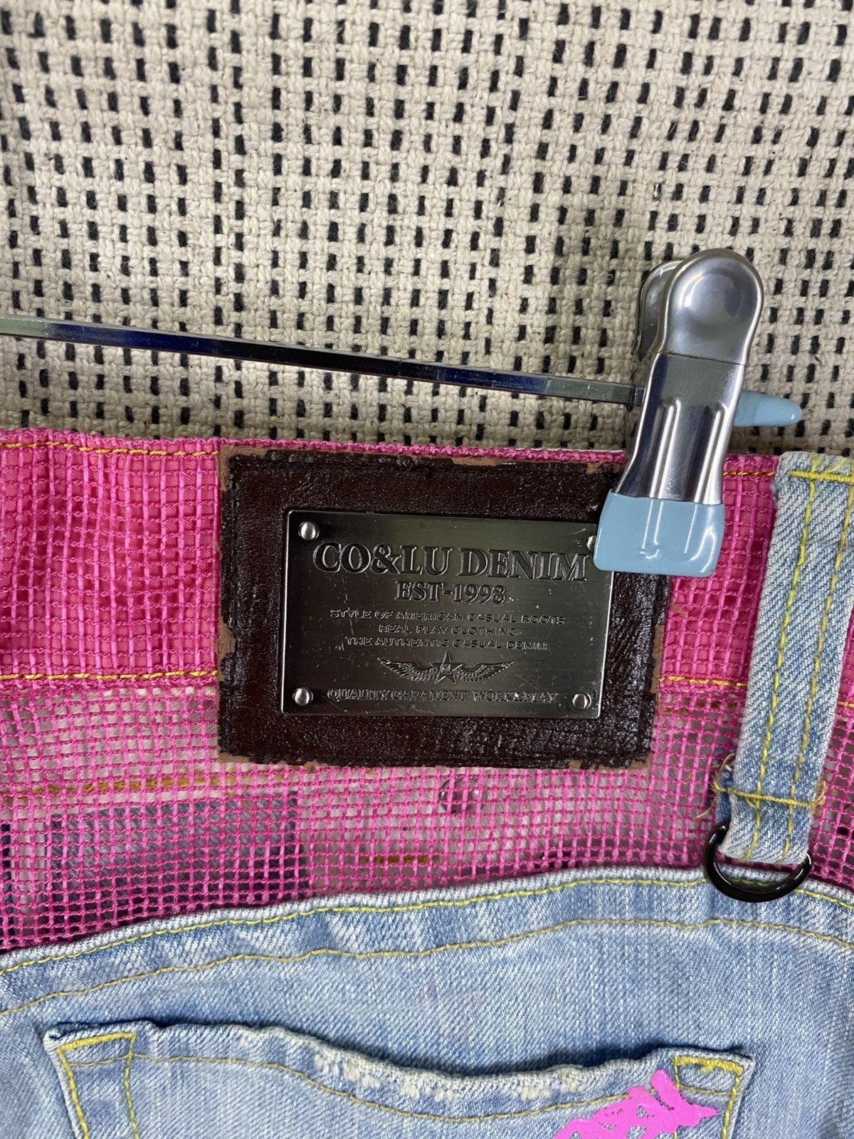 If Six Was Nine “Jean Co&Lu Denim – Very Rare / Limited Edition Jeans Size US 31 - 5 Thumbnail