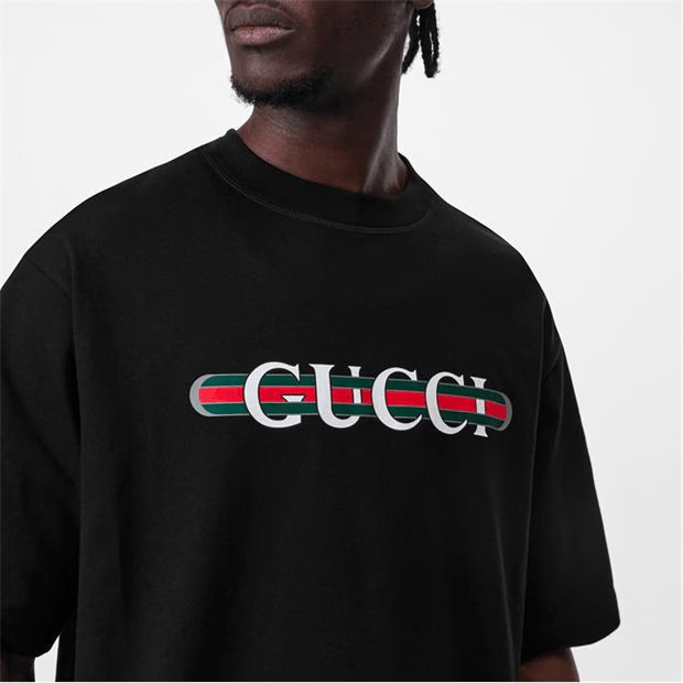 Gucci Logo T-Shirt Size US L / EU 52-54 / 3 - 4 Thumbnail