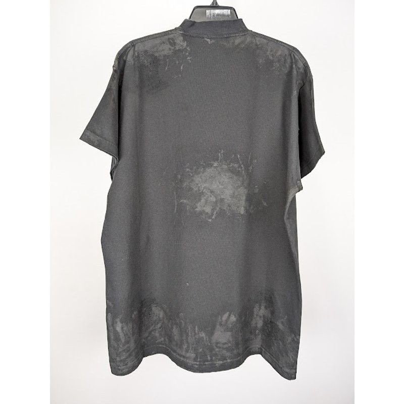 Balenciaga o1rshd1 Q:3 / Oversized T-Shirt in Washed Black Size US S / EU 44-46 / 1 - 10 Thumbnail