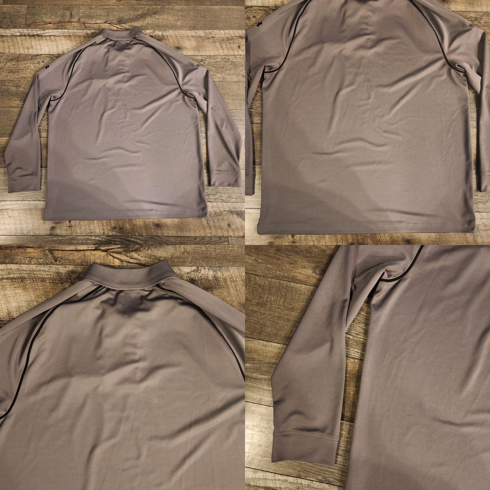 Under Armour Under Armour Long Sleeve Polo Shirt Mens 2XL Gray British Open PGA Hilton Head Shirt Size US XXL / EU 58 / 5 - 8 Thumbnail