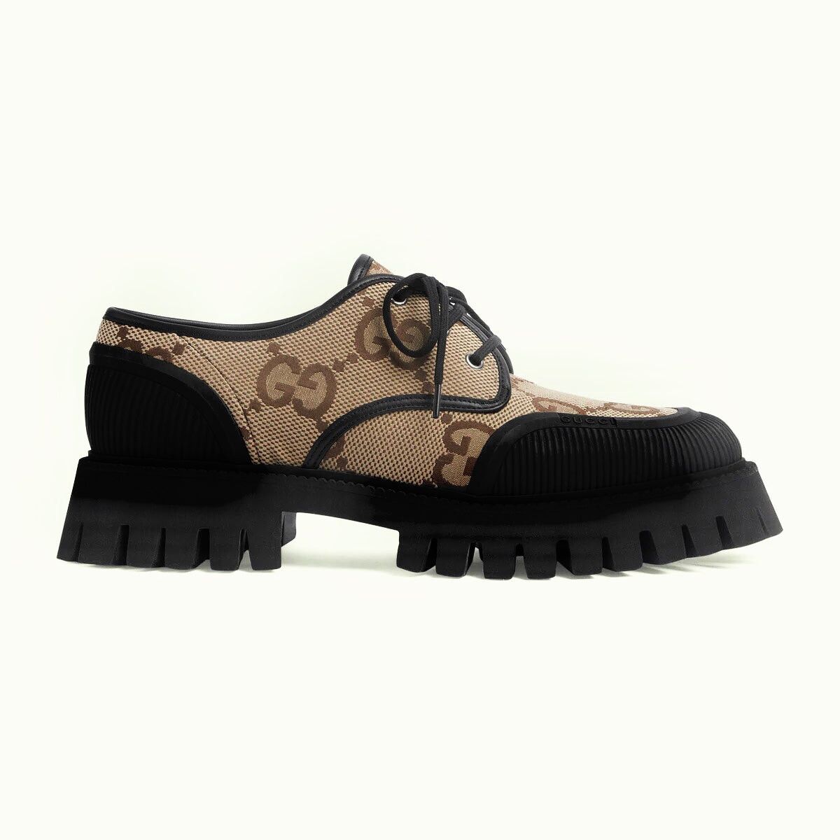 Gucci Maxi GG Lace Up Shoes SIZE 7.5