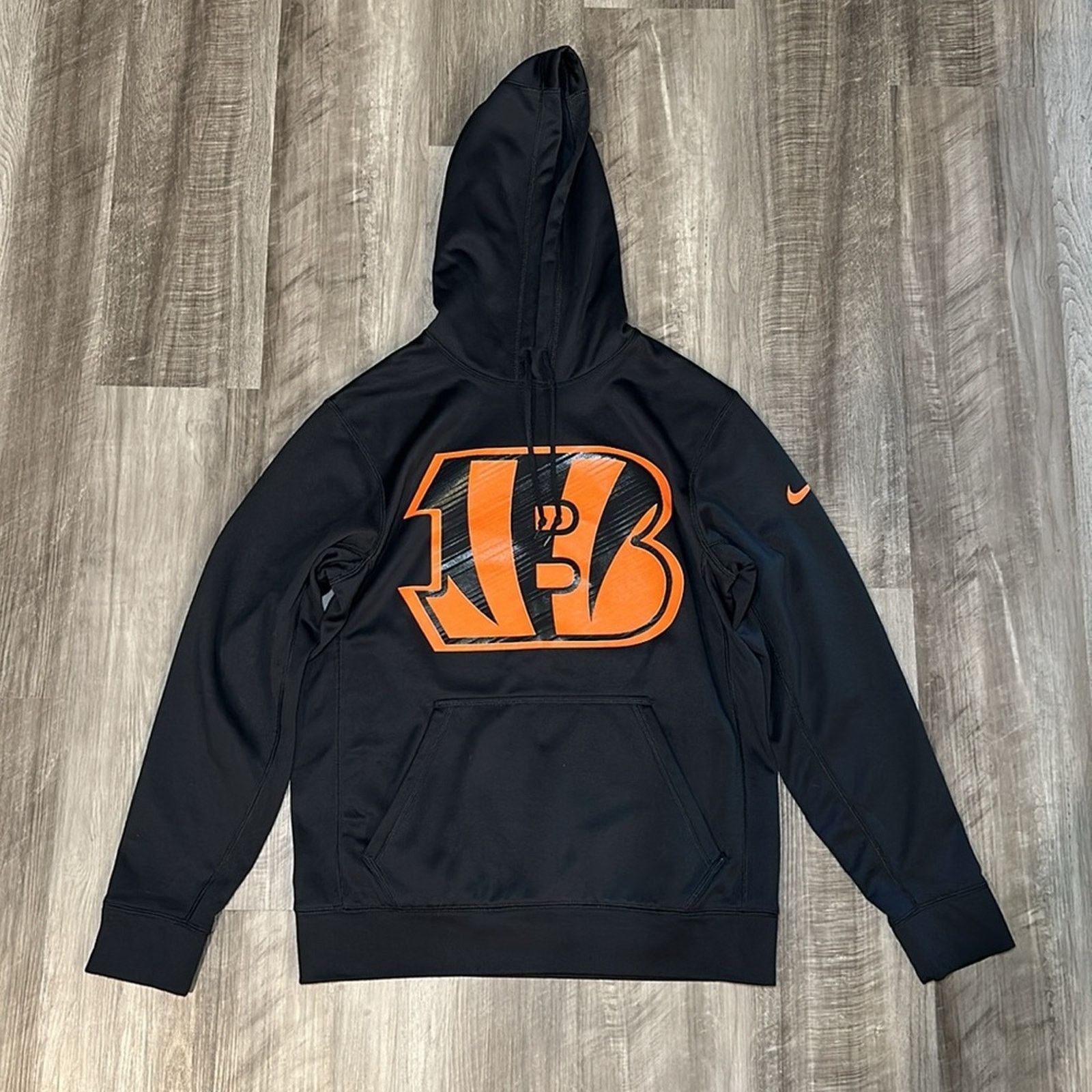 Nike Cincinnati Bengals Nike Therma-Fit Fleece Hoodie - Small Size US S / EU 44-46 / 1 - 2 Thumbnail