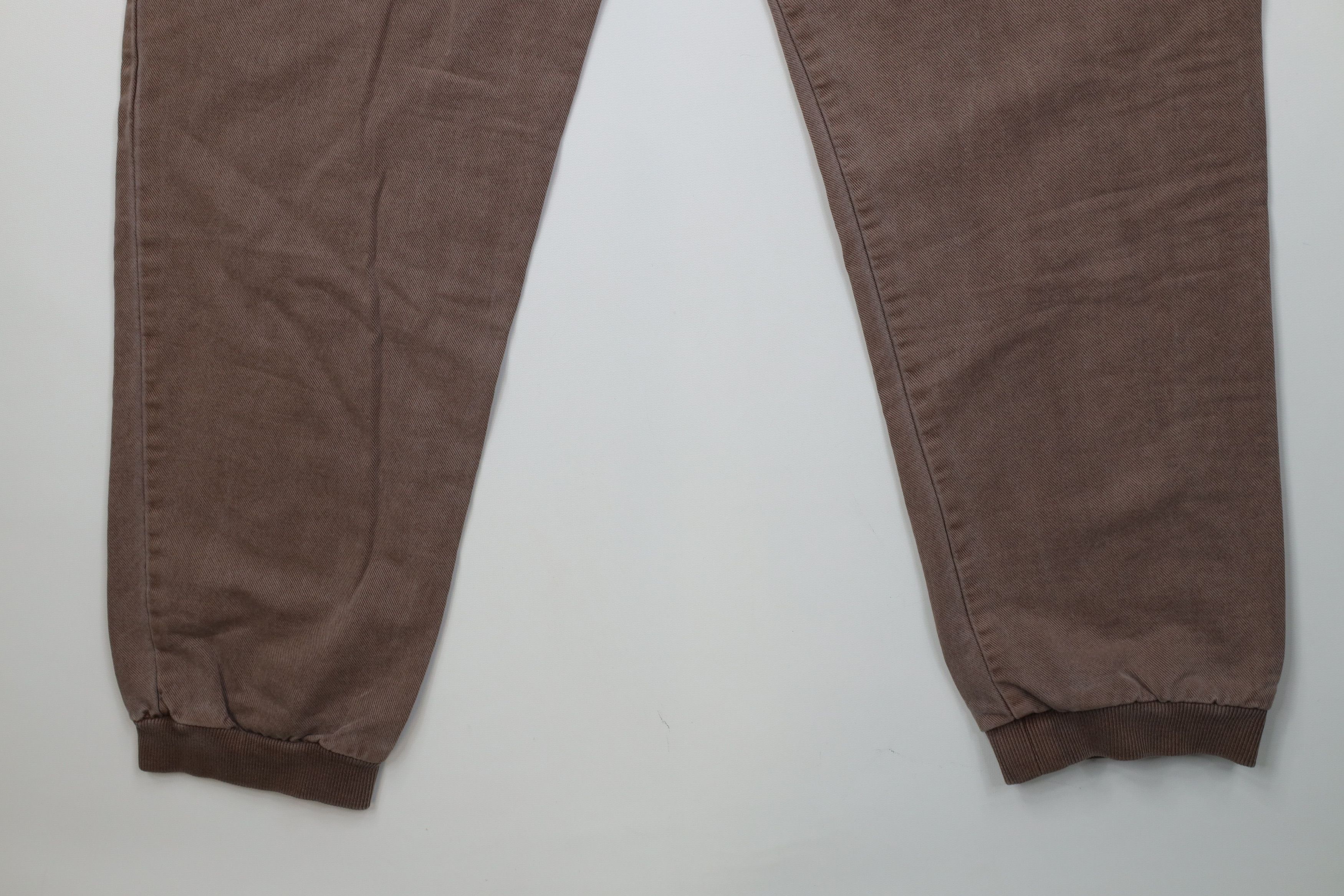 Vintage Vintage Y2K Streetwear Blank Chocolate Dyed Joggers Pants Size US 34 / EU 50 - 13 Thumbnail