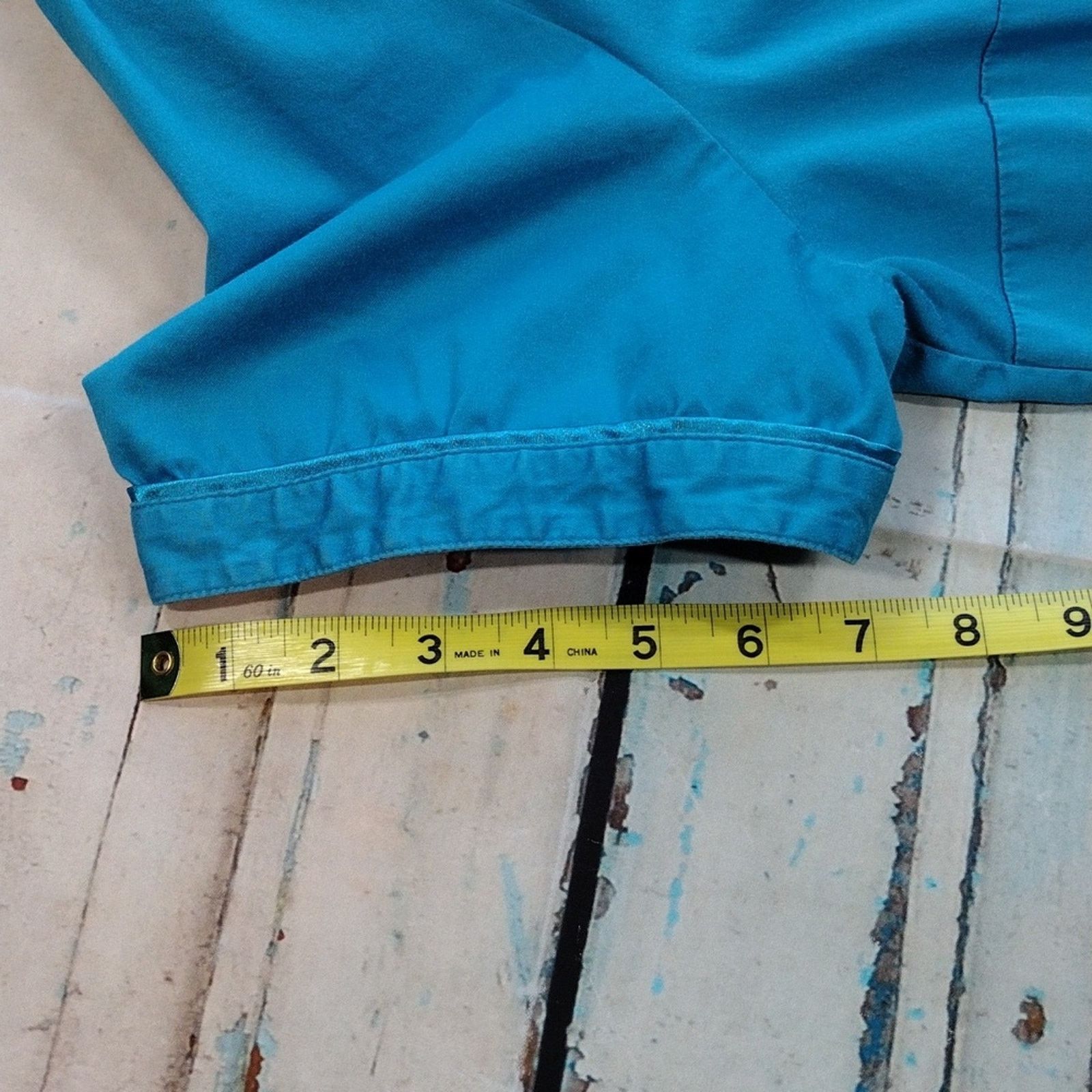 Other Lane Bryant Blue Button Down Short Sleeve Plus Size Shirt Size XXL / US 16-18 / IT 52-54 - 8 Thumbnail