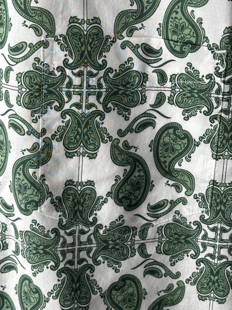 Pretty Green Pretty Green Paisley Patterned Long Sleeve Shirt Size US XL / EU 56 / 4 - 8 Thumbnail