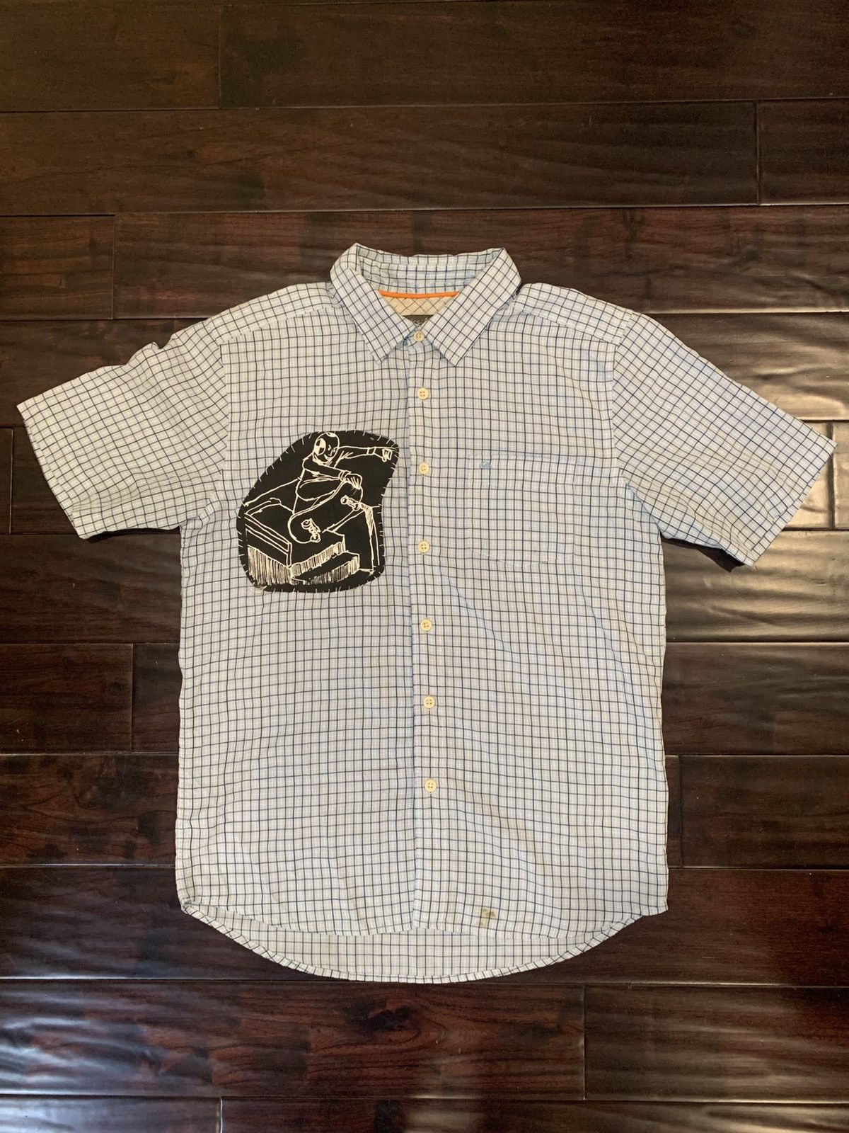 Quiksilver Vintage quicksilver patched button up Size US M / EU 48-50 / 2 - 1 Thumbnail