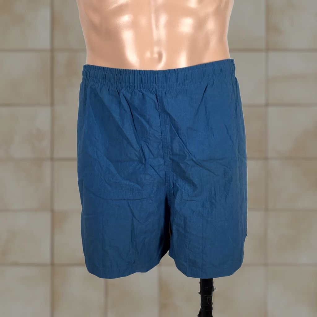 Gotcha NWT Vintage Gotcha 80s Swim Trunks - XL Mens Surf Skateboard Style Blue Lined Bottom Size US 36 / EU 52 - 1 Thumbnail