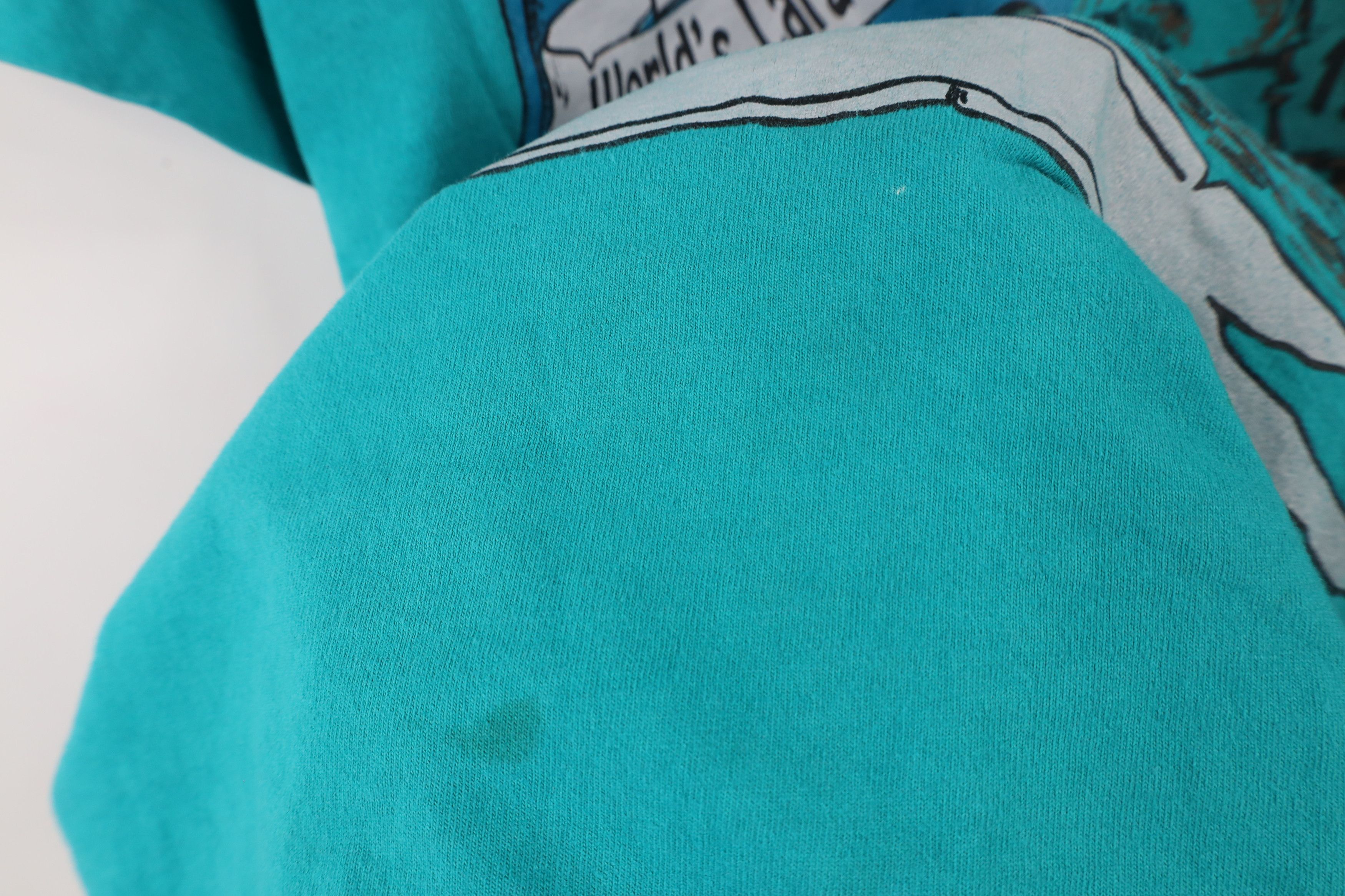 Vintage Vintage 90s Nationals Coon Dog Field Trials T-Shirt Teal USA Size US L / EU 52-54 / 3 - 6 Thumbnail