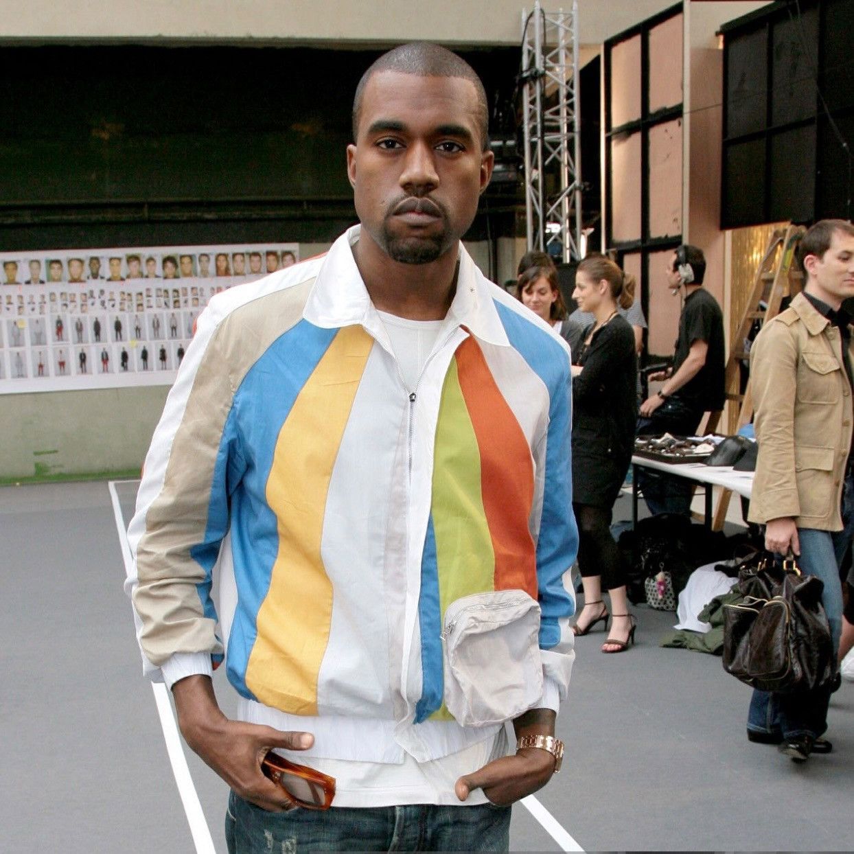 Louis Vuitton LOUIS VUITTON 2008SS “Rainbow” Reversible Jacket Size US M / EU 48-50 / 2 - 2 Thumbnail