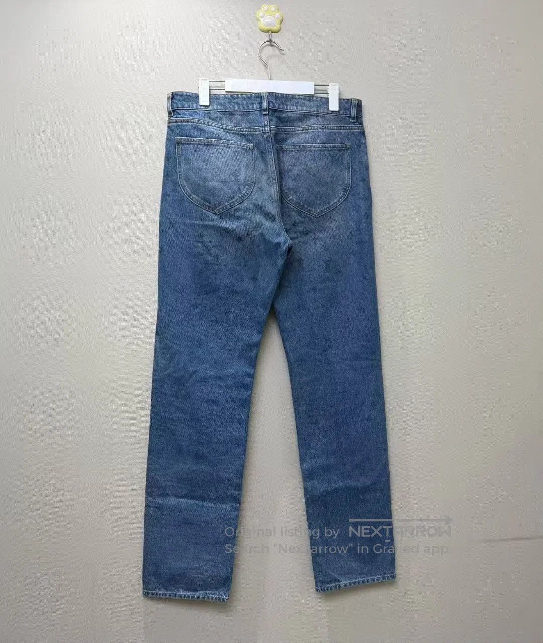 Louis Vuitton Louis Vuitton Blue Gradient Logo Jeans. Size US 32 / EU 48 - 4 Thumbnail