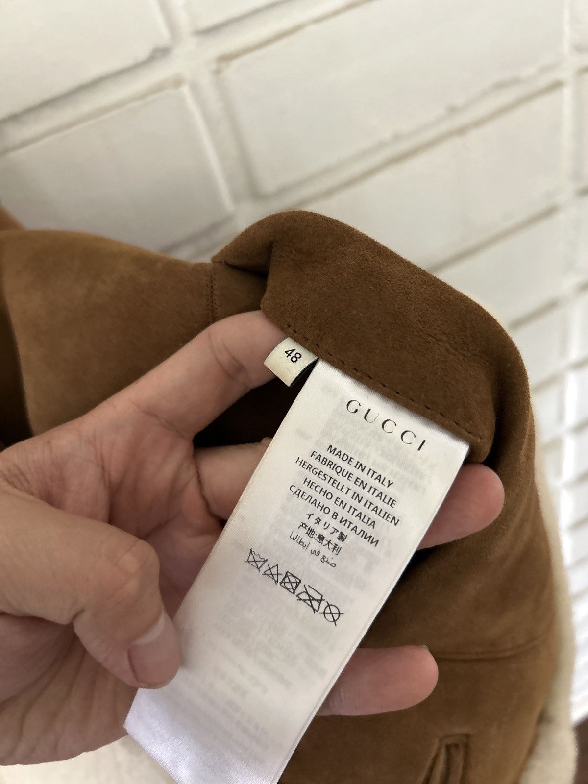 Gucci Gucci Embroidered Shearling Jacket (sz48) Size US M / EU 48-50 / 2 - 4 Thumbnail