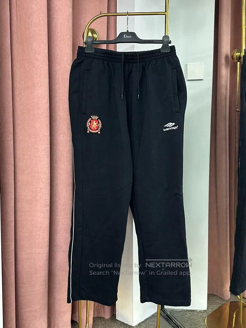 Balenciaga Balenciaga size M Black Manchester United series letter lo Size US 27 - 1 Thumbnail