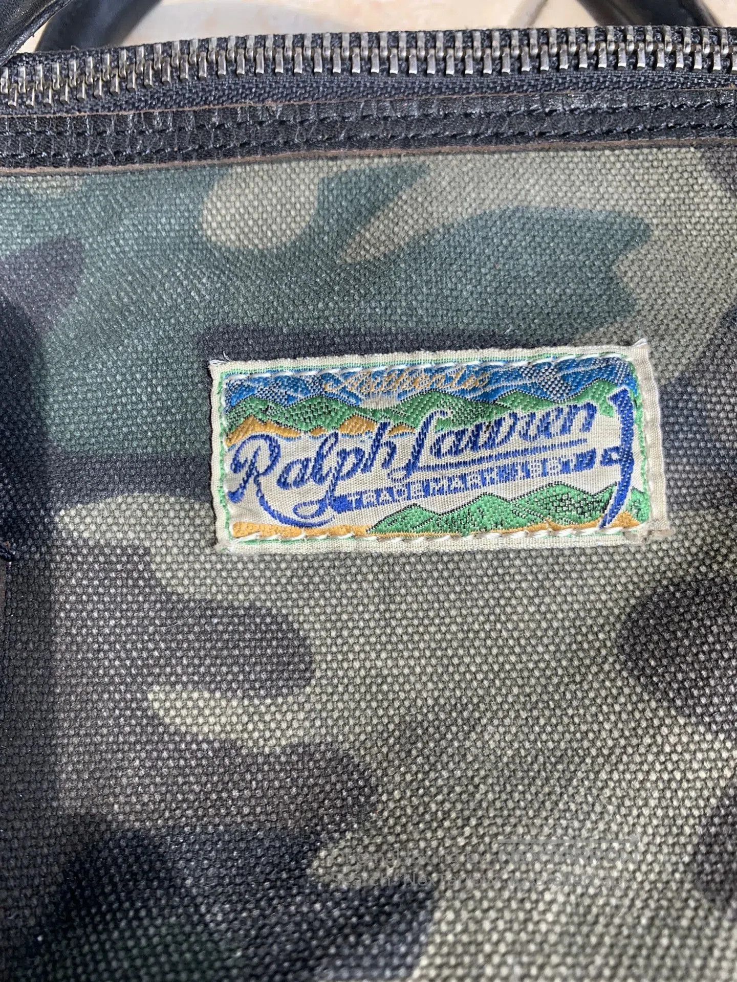 RRL Ralph Lauren Ralph Lauren Camouflage Shoulder Bag. Size ONE SIZE - 5 Thumbnail