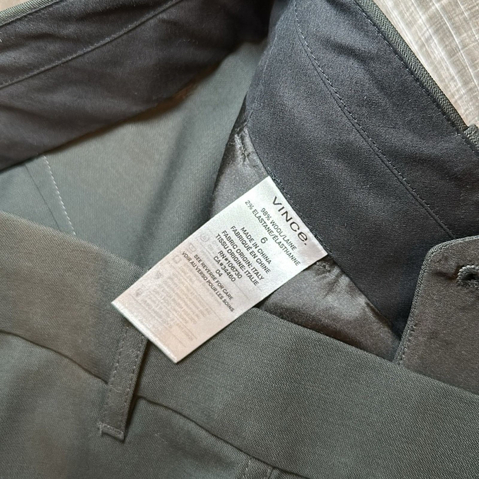 Vince Vince Tapered Ankle Trouser - 6 Size 28" / US 6 / IT 42 - 7 Thumbnail