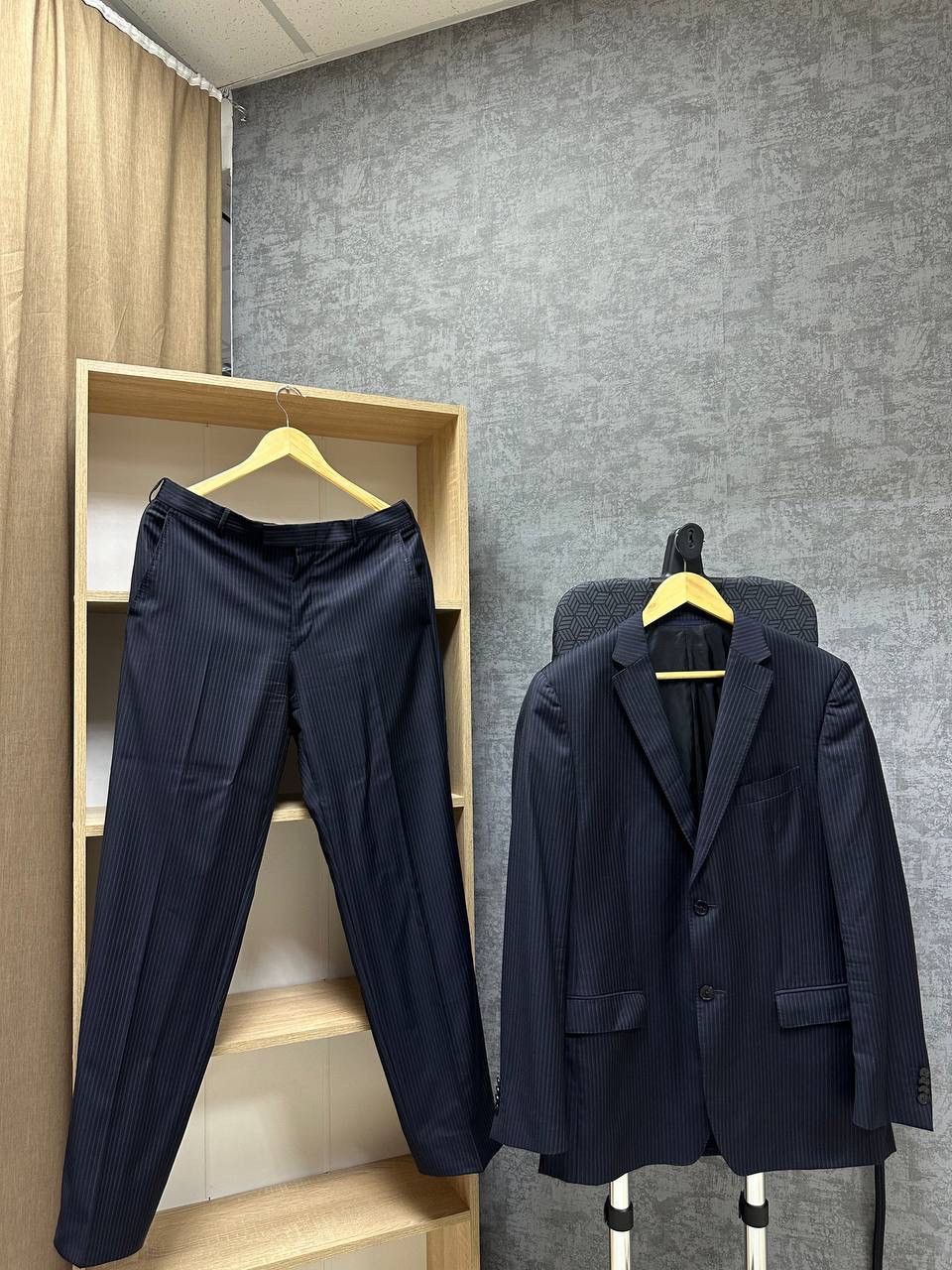Vintage × Z Zegna Vintage Costume Pants And Blazer Z Zegna Suit Blue Size 38R - 7 Thumbnail