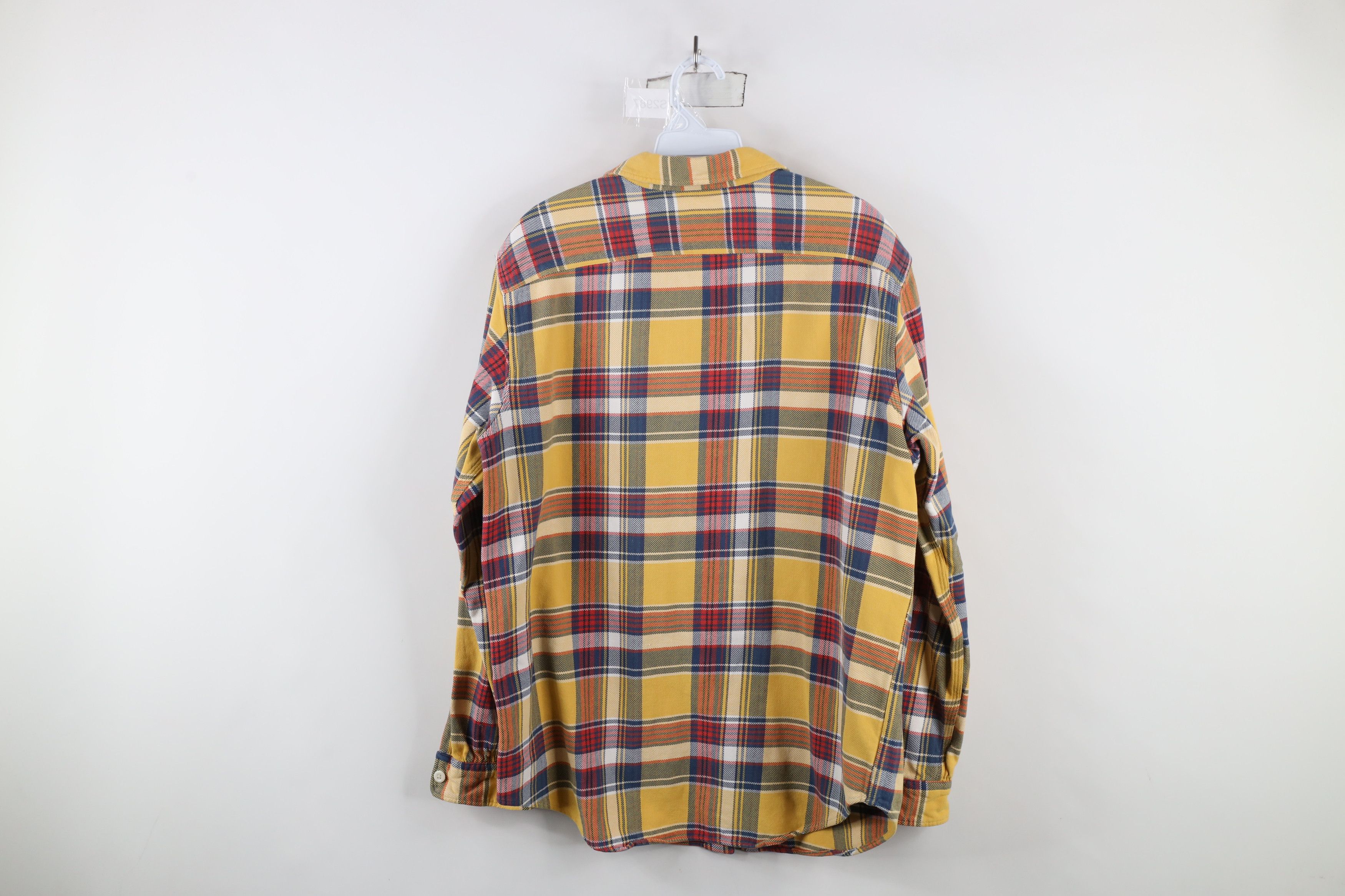 Polo Ralph Lauren Vintage 90s Ralph Lauren Heavy Flannel Button Shirt Plaid Size US L / EU 52-54 / 3 - 10 Thumbnail