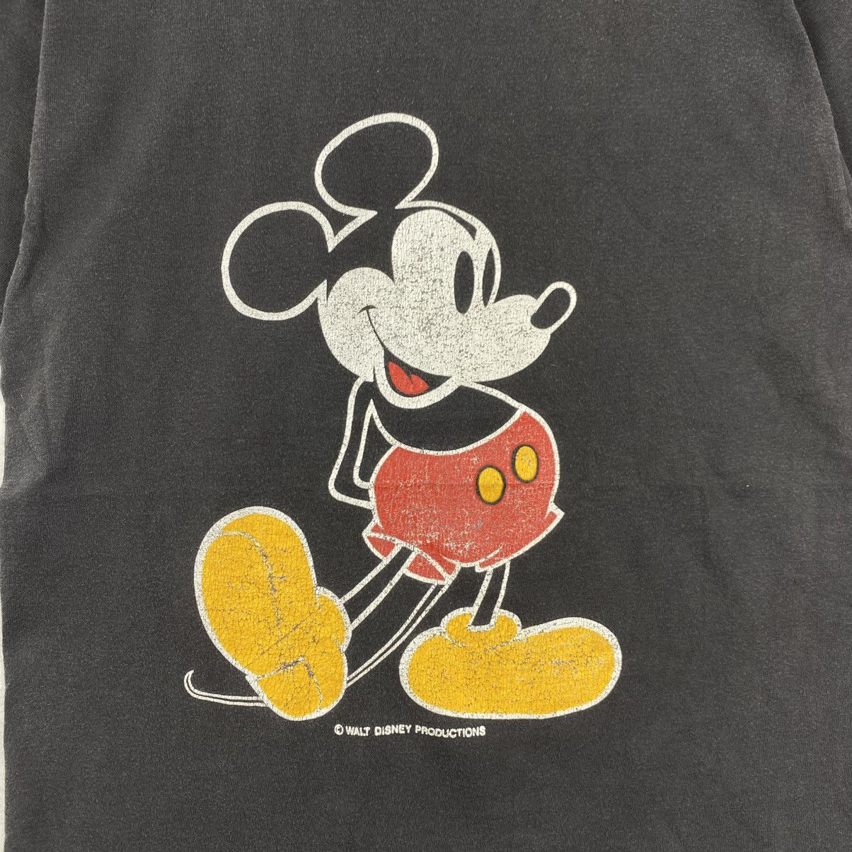 Vintage Vtg 80s Mickey Mouse Disney T-Shirt Signal Tag Made in USA S Size US S / EU 44-46 / 1 - 4 Thumbnail