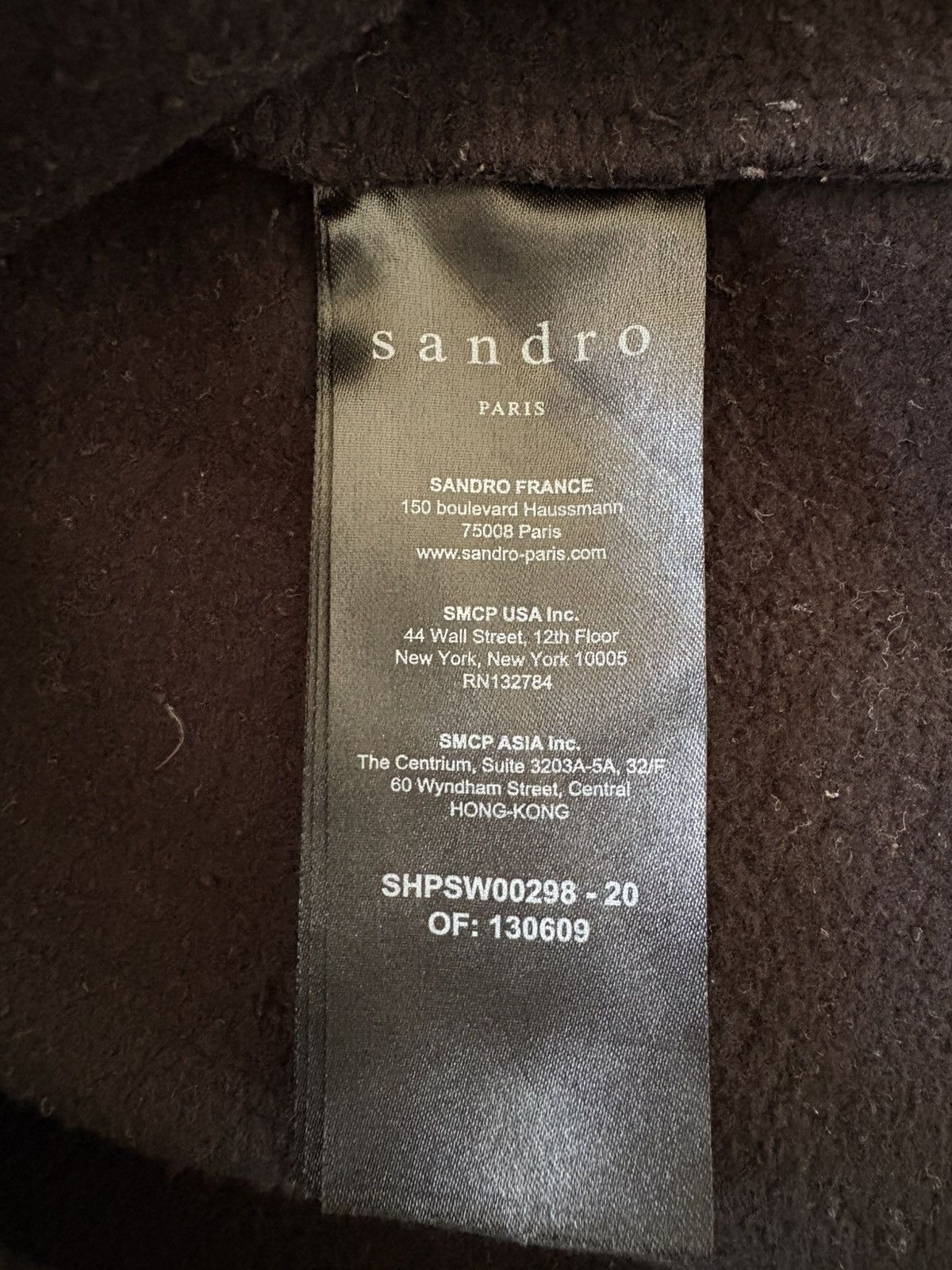 Sandro Men's Sandro LOVE Hoodie Size US S / EU 44-46 / 1 - 4 Thumbnail