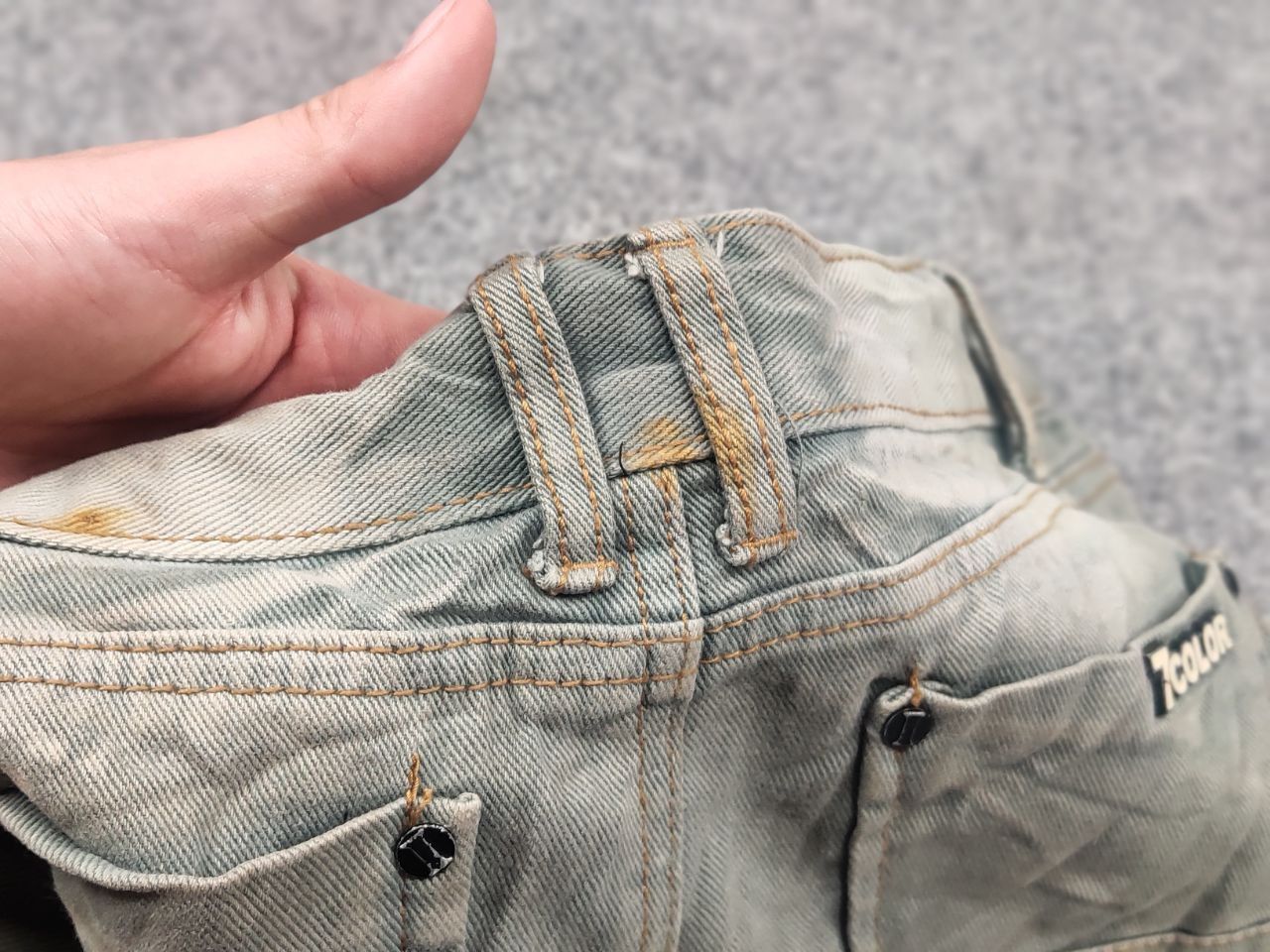 If Six Was Nine If Six Was Nine Sexy Vintage Japan Denim Mini Skirt Y2K Size 28" / US 6 / IT 42 - 15 Thumbnail
