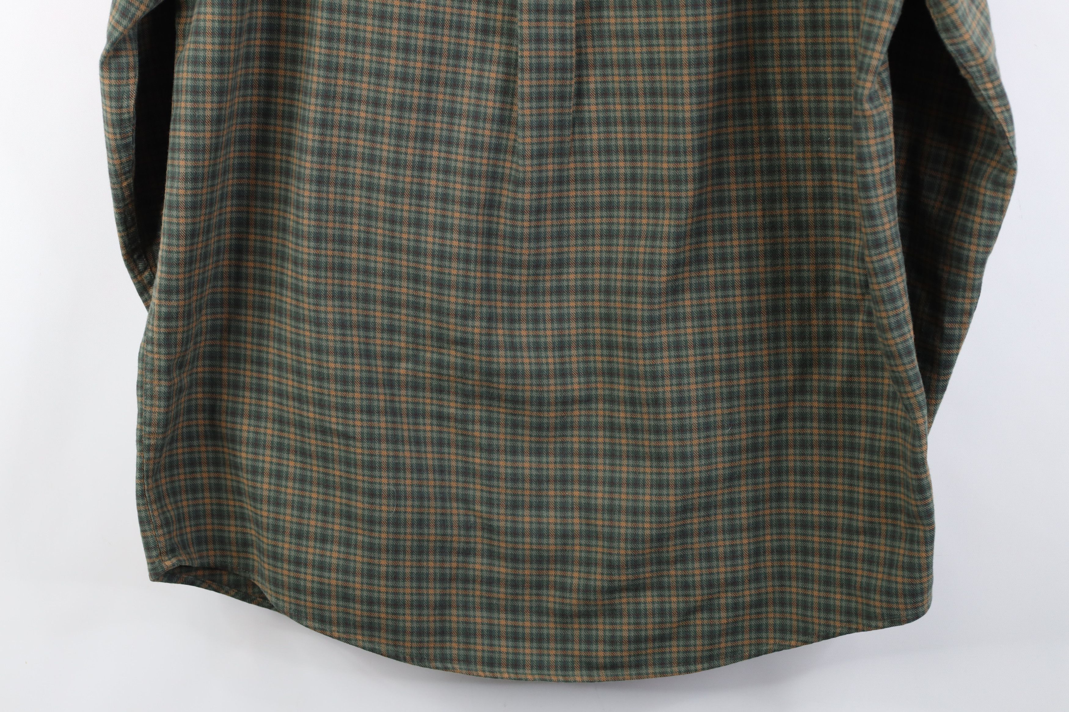 L.L. Bean Vintage LL Bean Flannel Collared Button Down Shirt Plaid Size US M / EU 48-50 / 2 - 10 Thumbnail