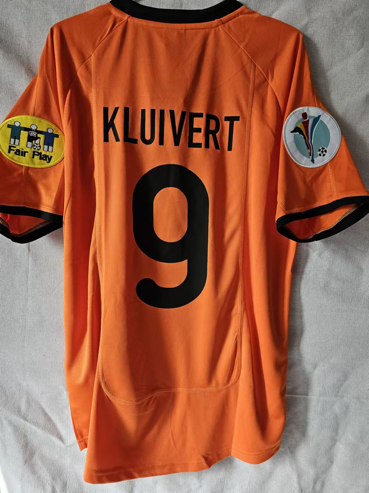 Other 2000 Euro Cup Netherlands 9 Patrick Kluivert Jersey Size US L / EU 52-54 / 3 - 2 Thumbnail