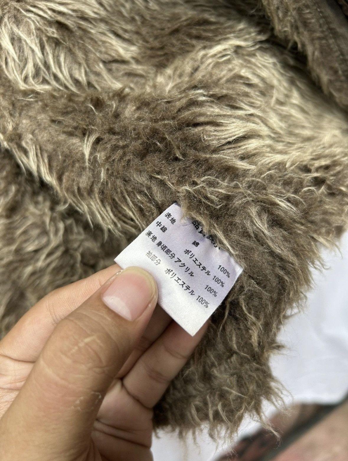 Japanese Brand Faux fur zip jacket parka japanese style ifsixwasnine LGB Size US L / EU 52-54 / 3 - 15 Thumbnail