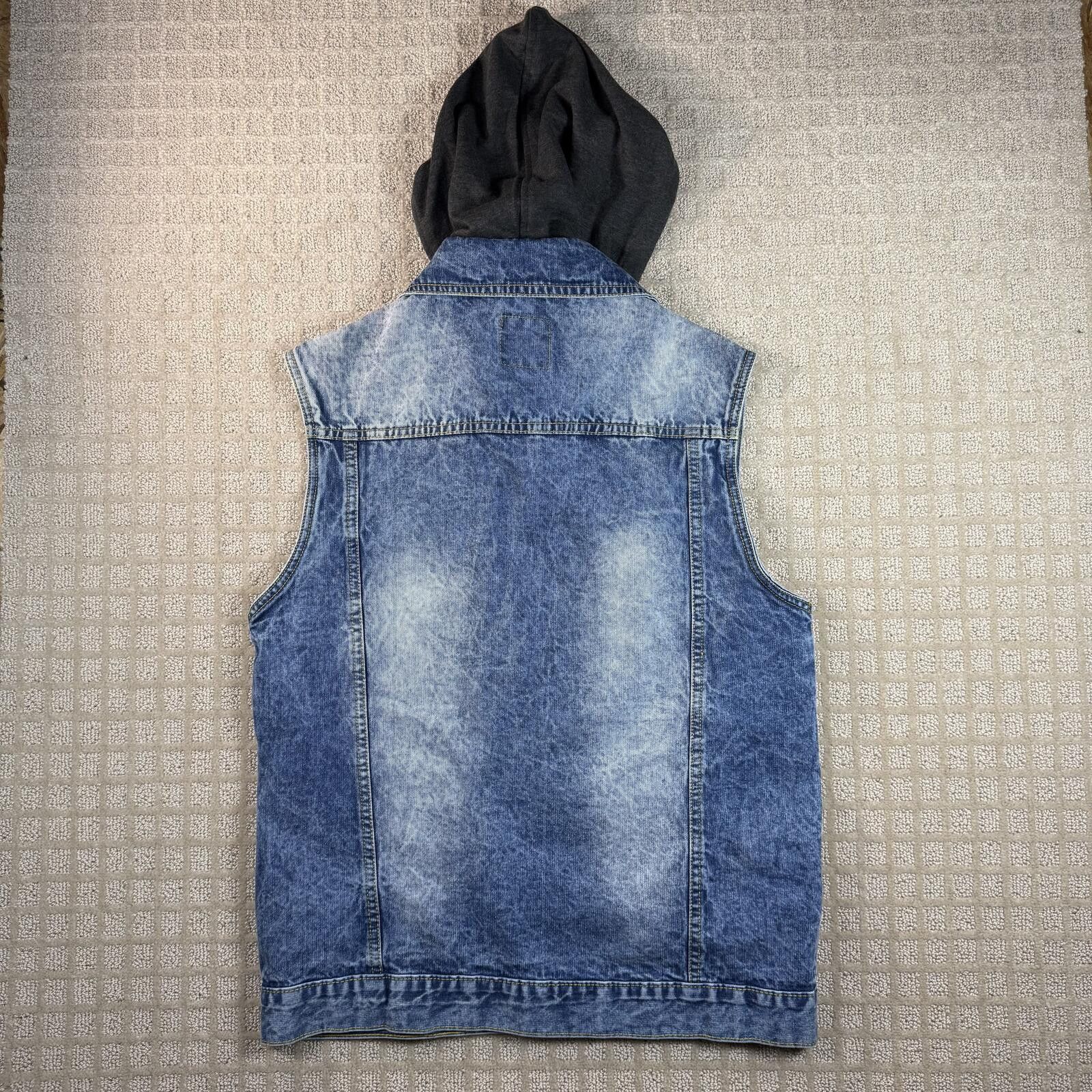 Southpole Y2K Southpole Denim Vest Hoodie Small Size US S / EU 44-46 / 1 - 7 Thumbnail
