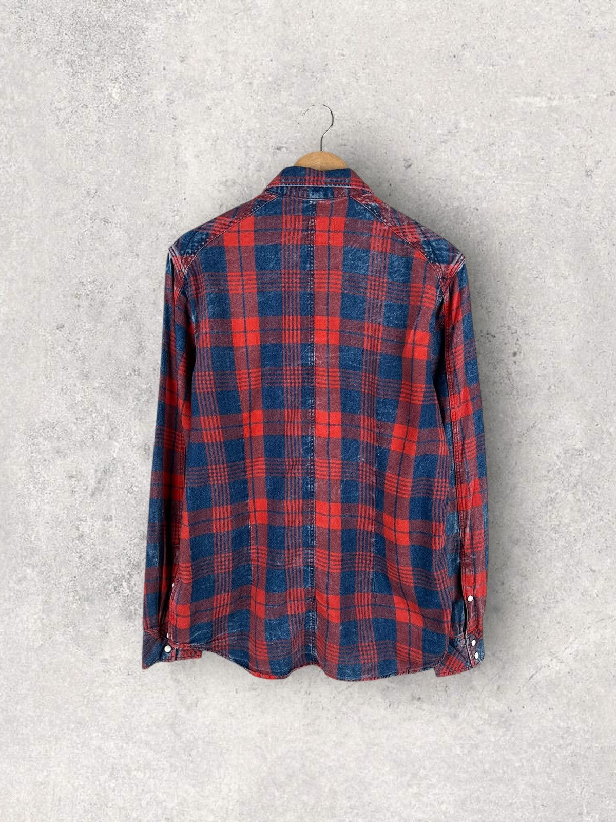 G-Star G-star Raw Landoh Flannel Shirt Long Sleeve Button Up Size US M / EU 48-50 / 2 - 2 Thumbnail