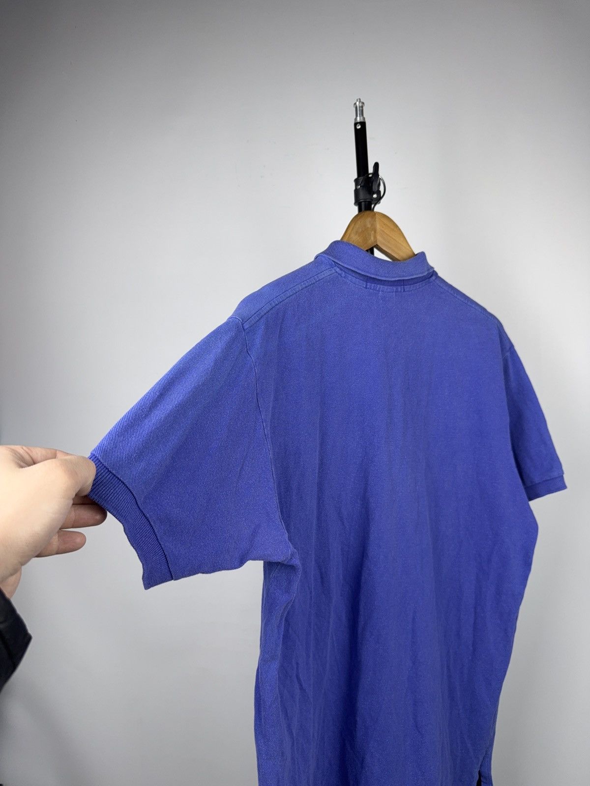 Polo Ralph Lauren Retro 90s Polo Ralph Lauren Faded Blue Polo Shirt Classic M Size US M / EU 48-50 / 2 - 9 Thumbnail